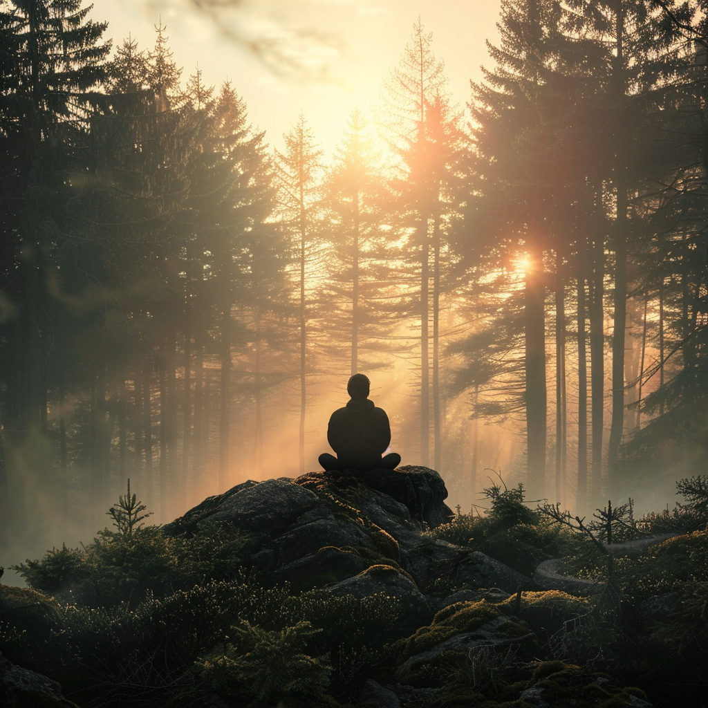 396 Hz With Forest  Sounds Helps In Releasing Fear And Instilling A Sense Of Safety