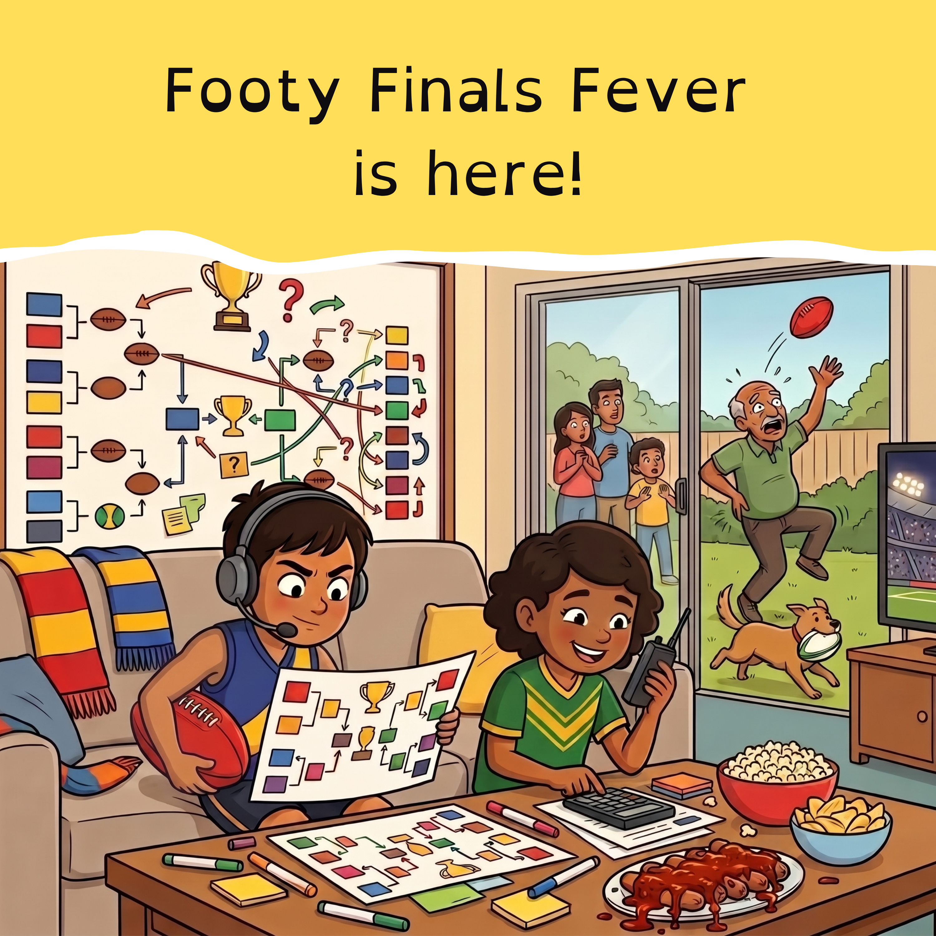 The algorithm robot in the spotlight, and Footy Finals Fever is here episode artwork