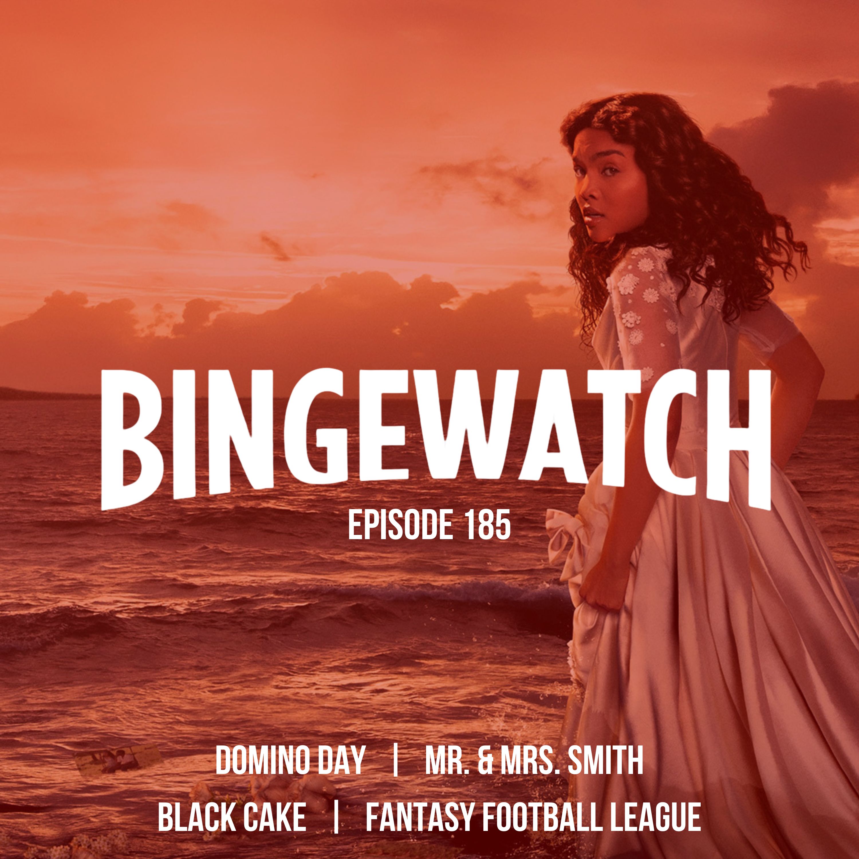 Domino Day  |  Black Cake  |  Mr. & Mrs. Smith  |  Fantasy Football League episode artwork