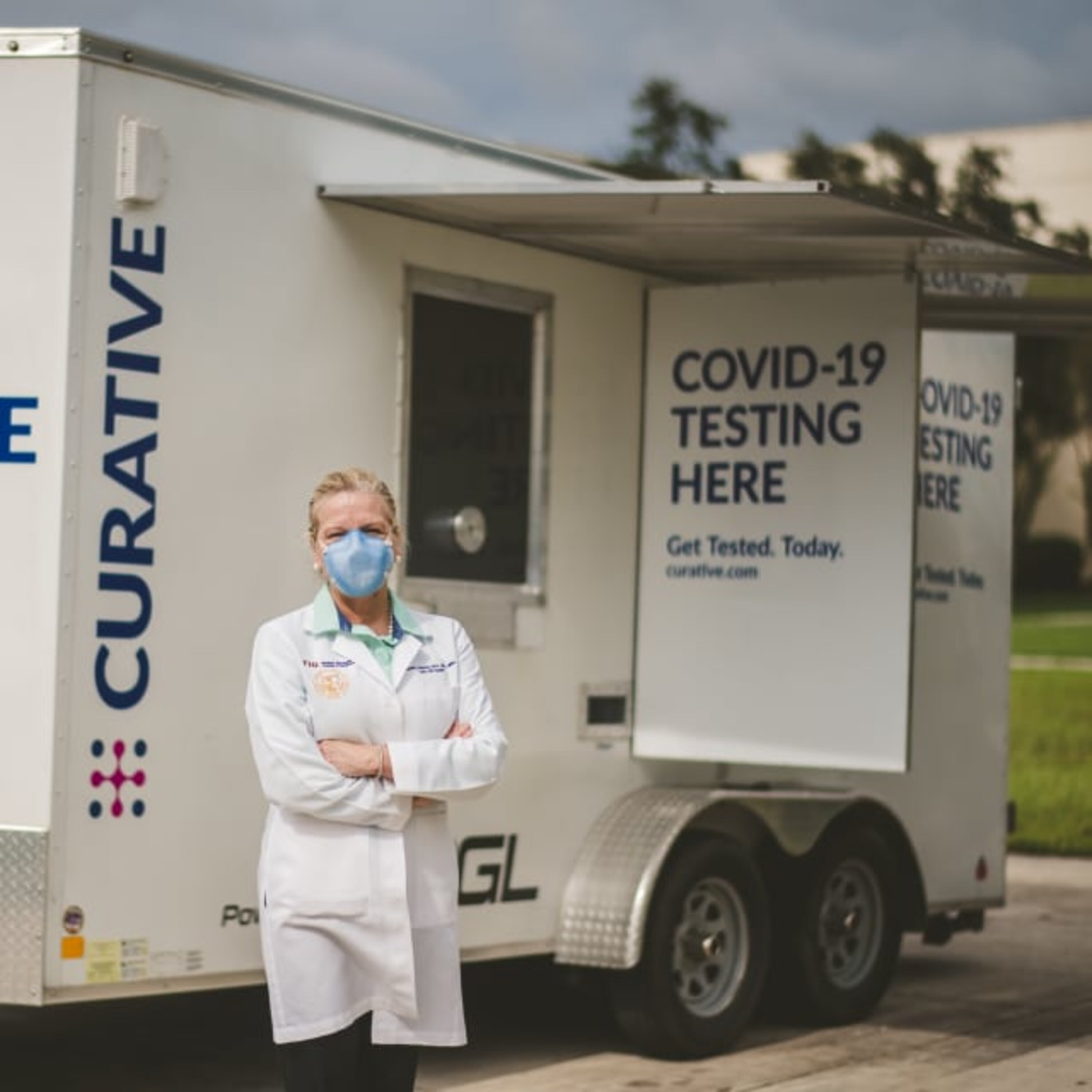 Curative- free covid drive thru in Austin episode artwork