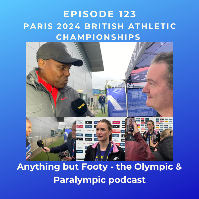 #123 Paris 2024 British Athletics Championships episode artwork