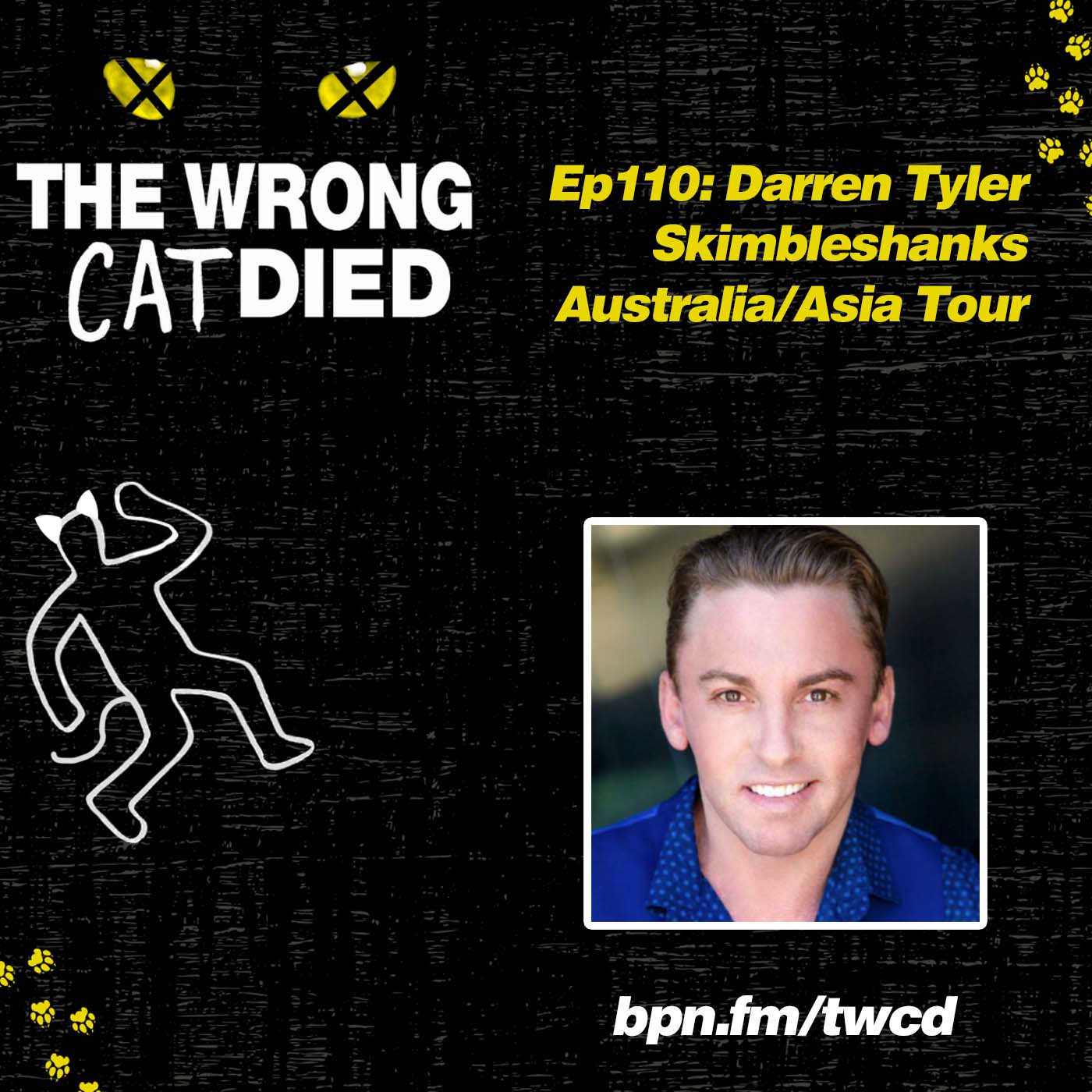 Ep110 - Darren Tyler, Skimbleshanks on Australia/Asia Tour episode artwork