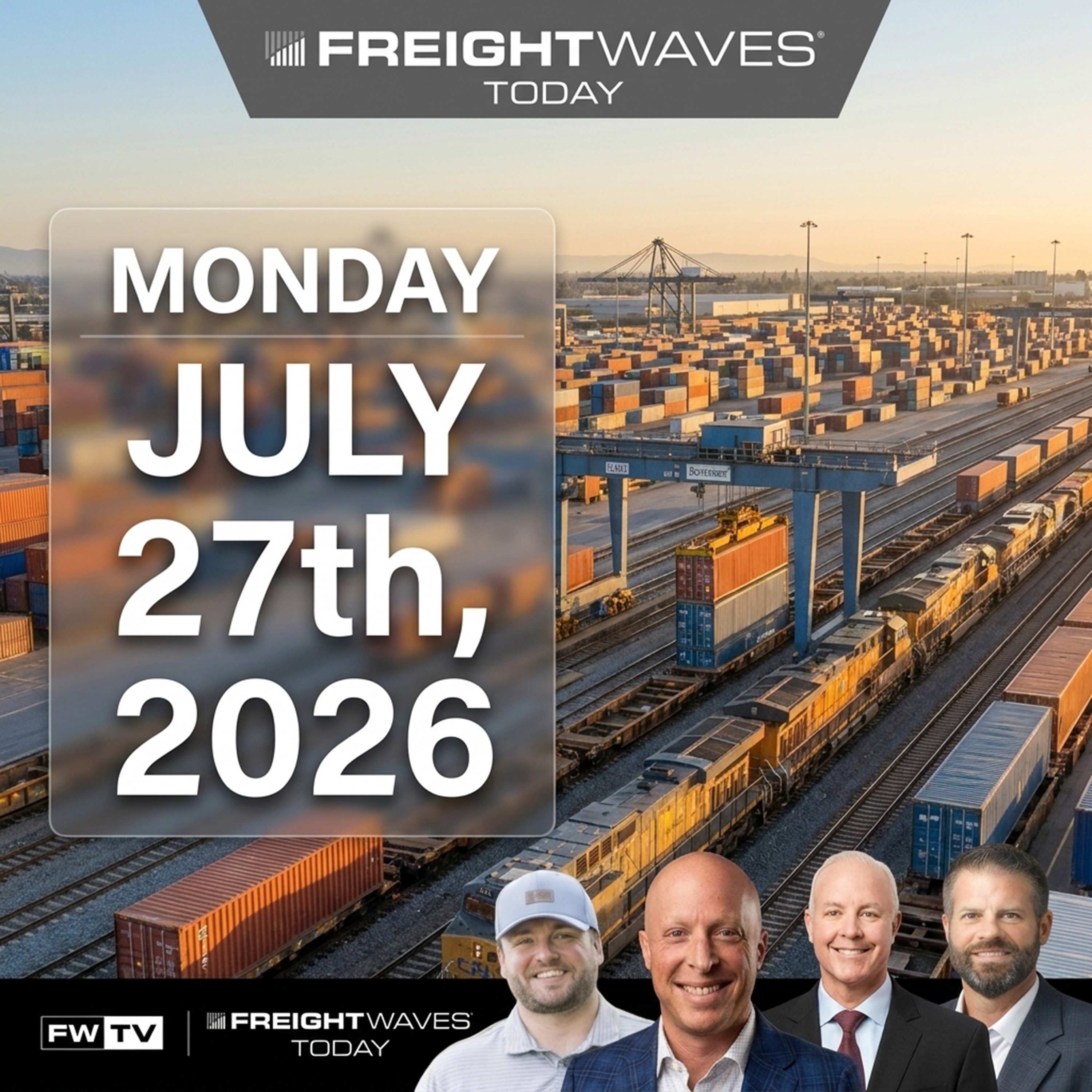 FreightWaves Today | July 27 episode artwork