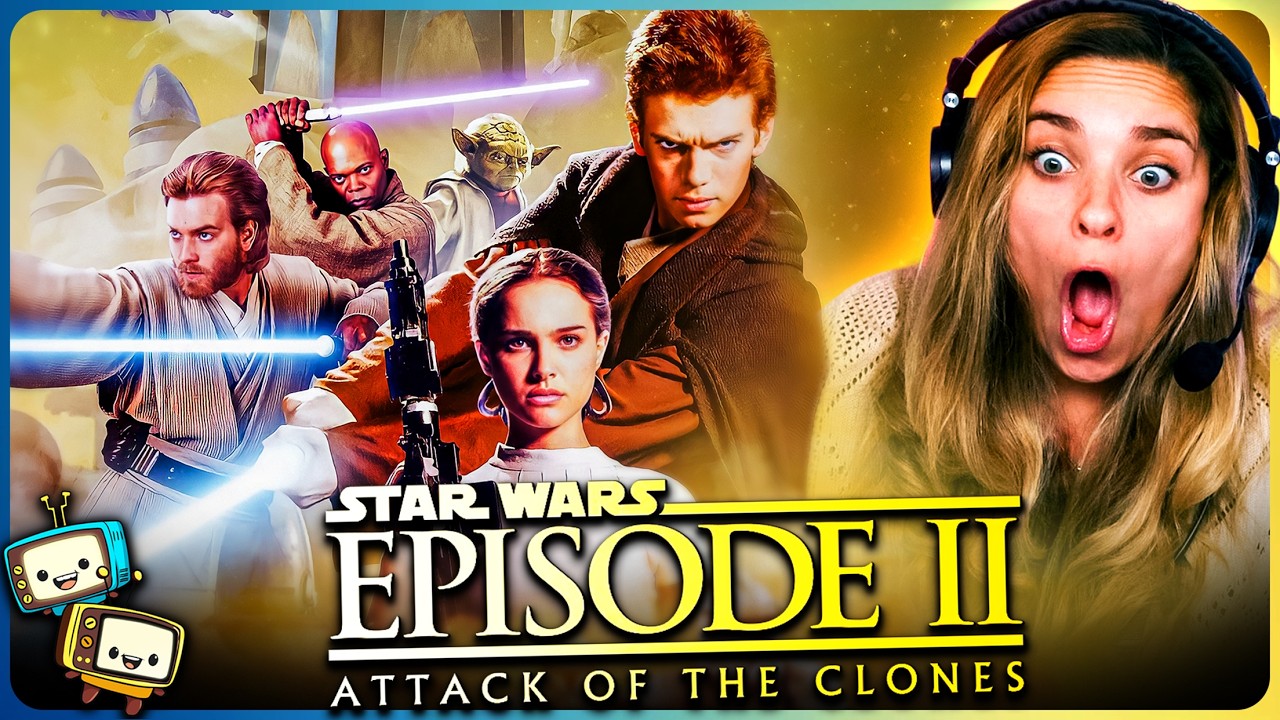 STAR WARS: EPISODE II - ATTACK OF THE CLONES Movie Reaction! | First Time Watch! | Ewan McGregor episode artwork