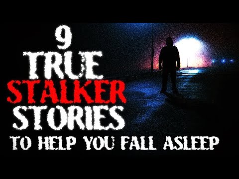 9 True Stalker Stories with Rain Sounds: Sleep Aid and Relaxation