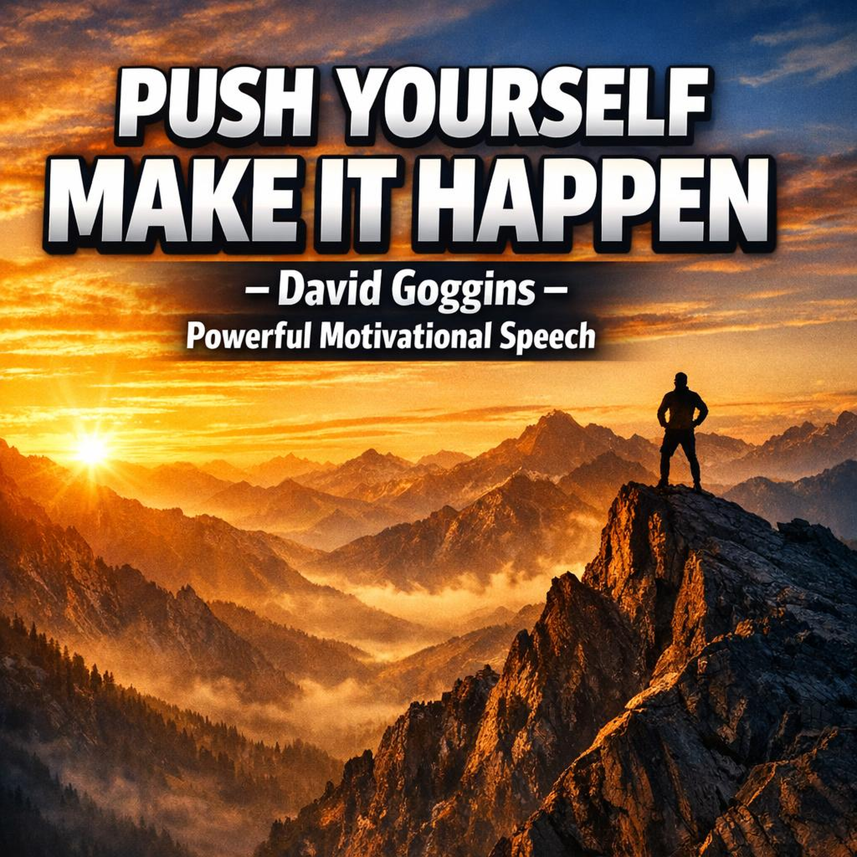 PUSH YOURSELF: Make It Happen with David Goggins' Powerful Speech episode artwork