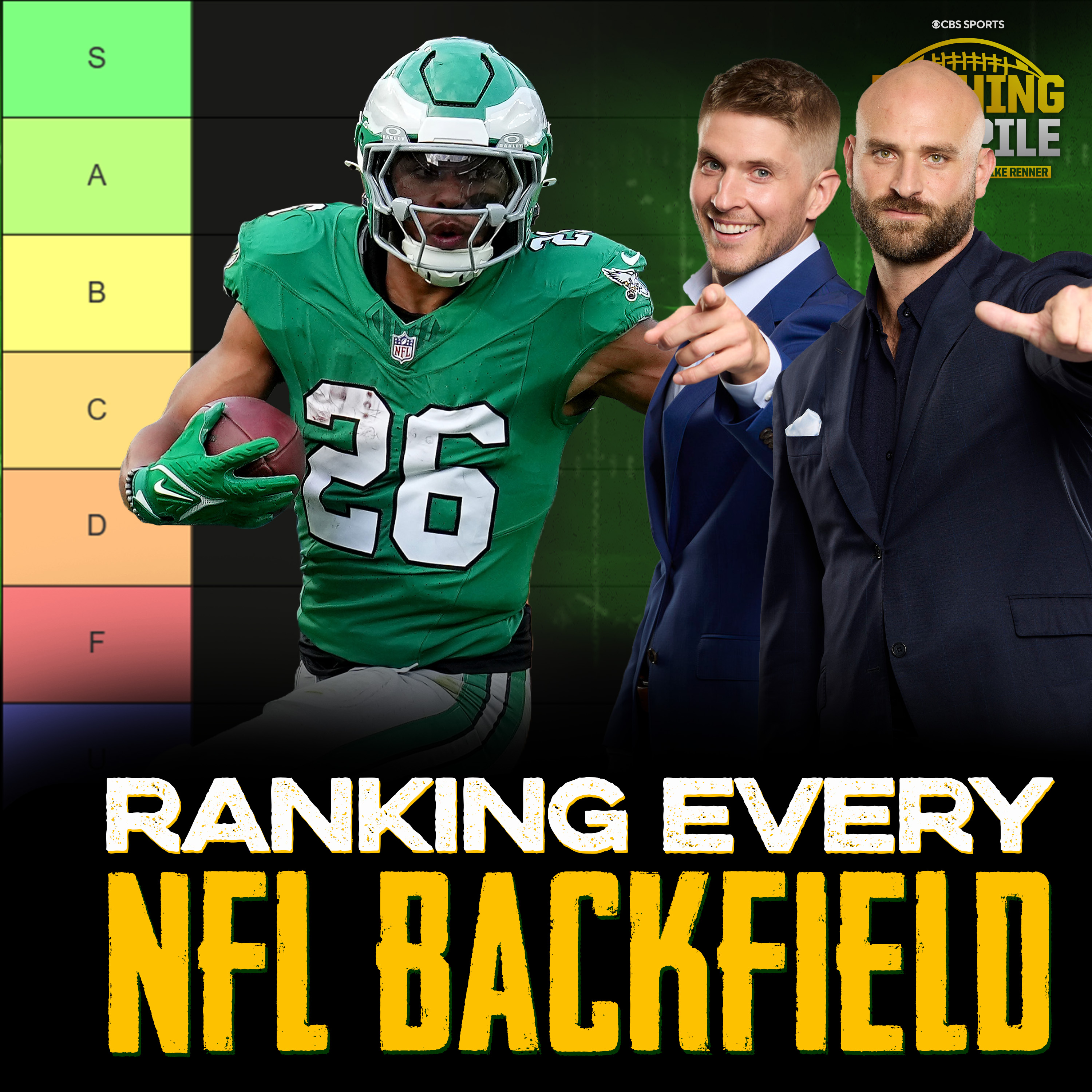 Ranking Every Backfield in the NFL - Which S-Tier RBs Are Fast-Twitch Freaks?