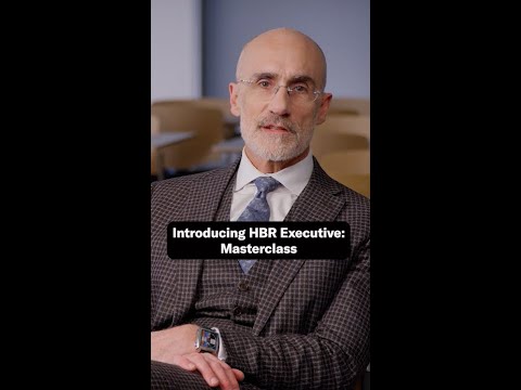 Introducing HBR Executive: Masterclass