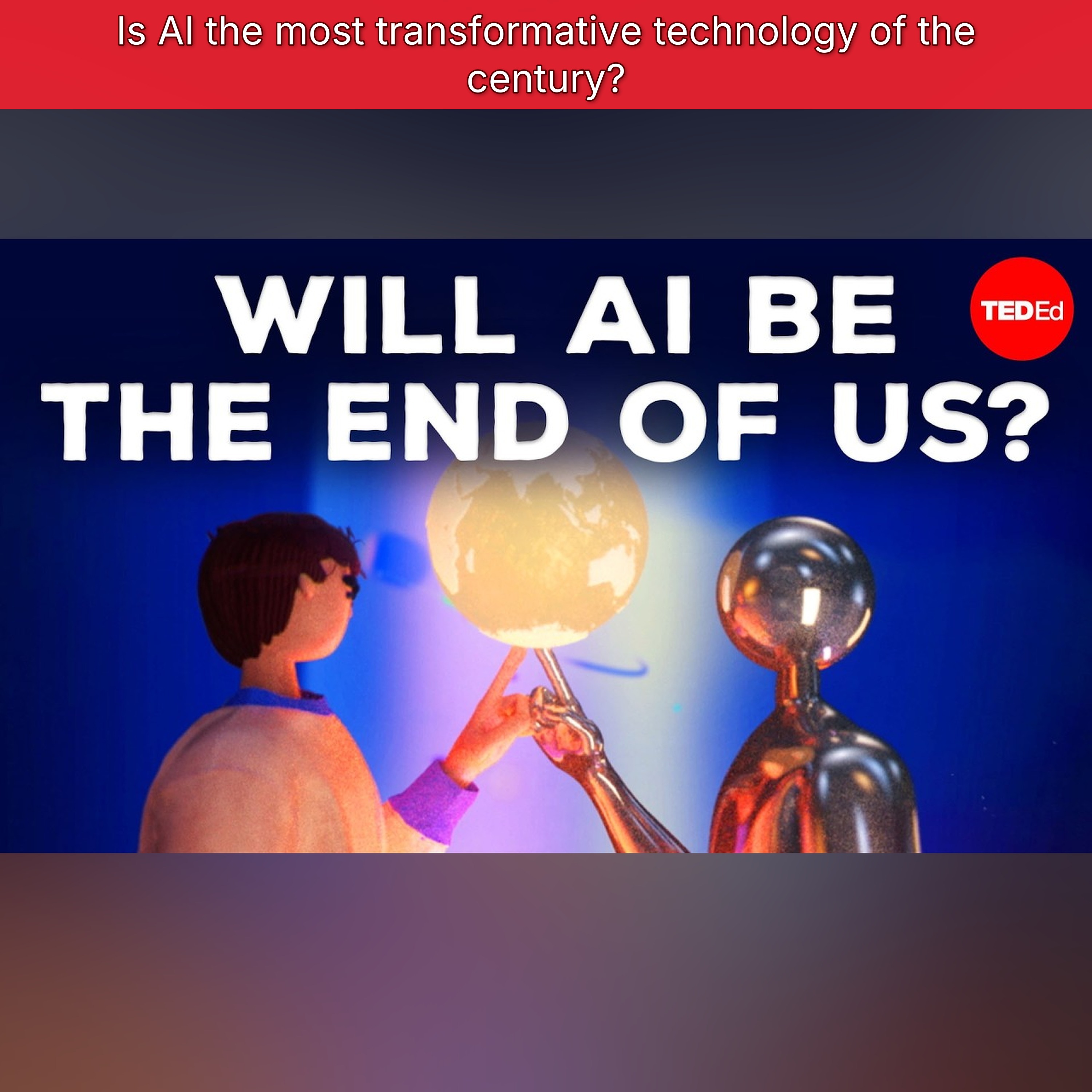 Is AI the most transformative technology of the century?