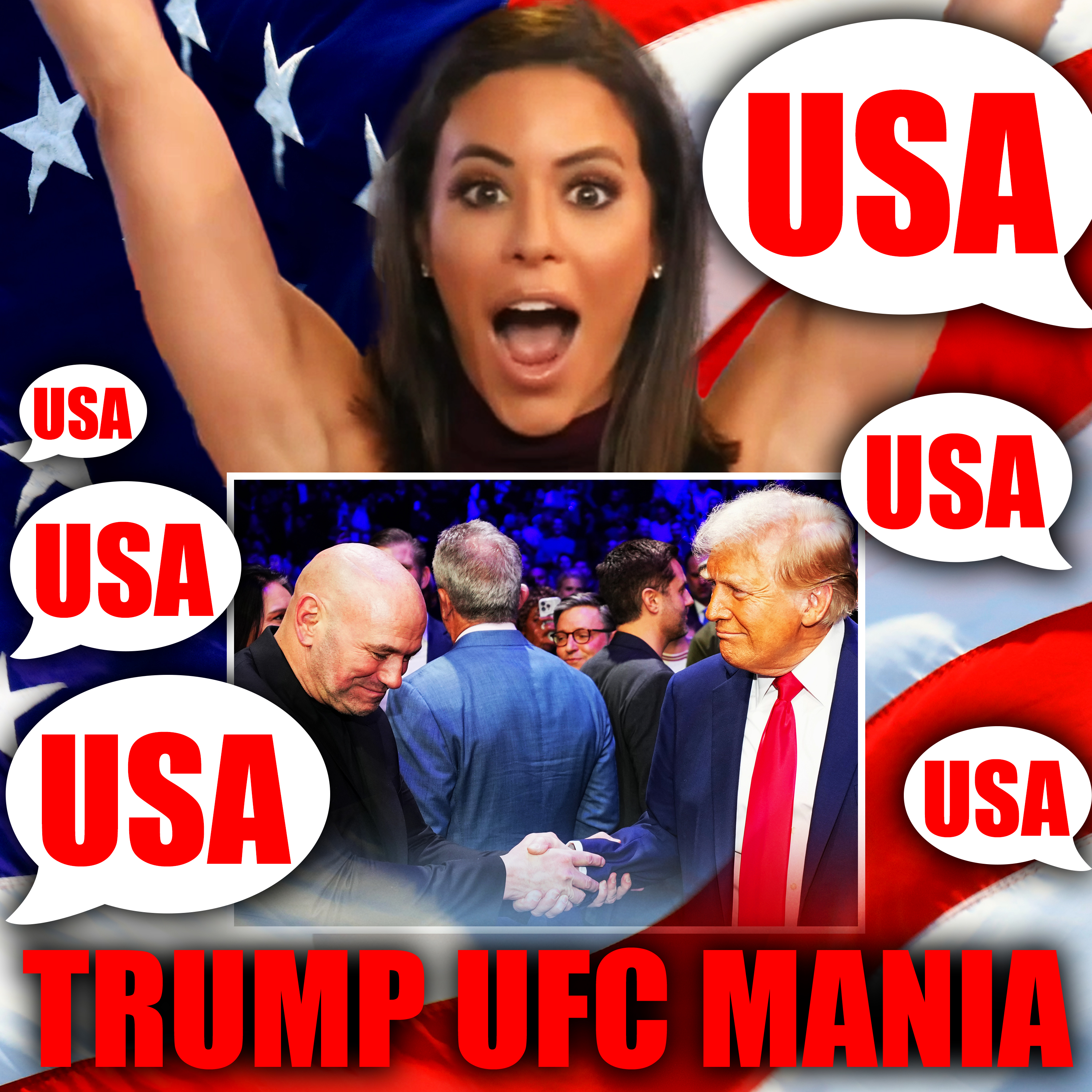 Trump Takes Over UFC 309! + Mike Gunz | episode artwork