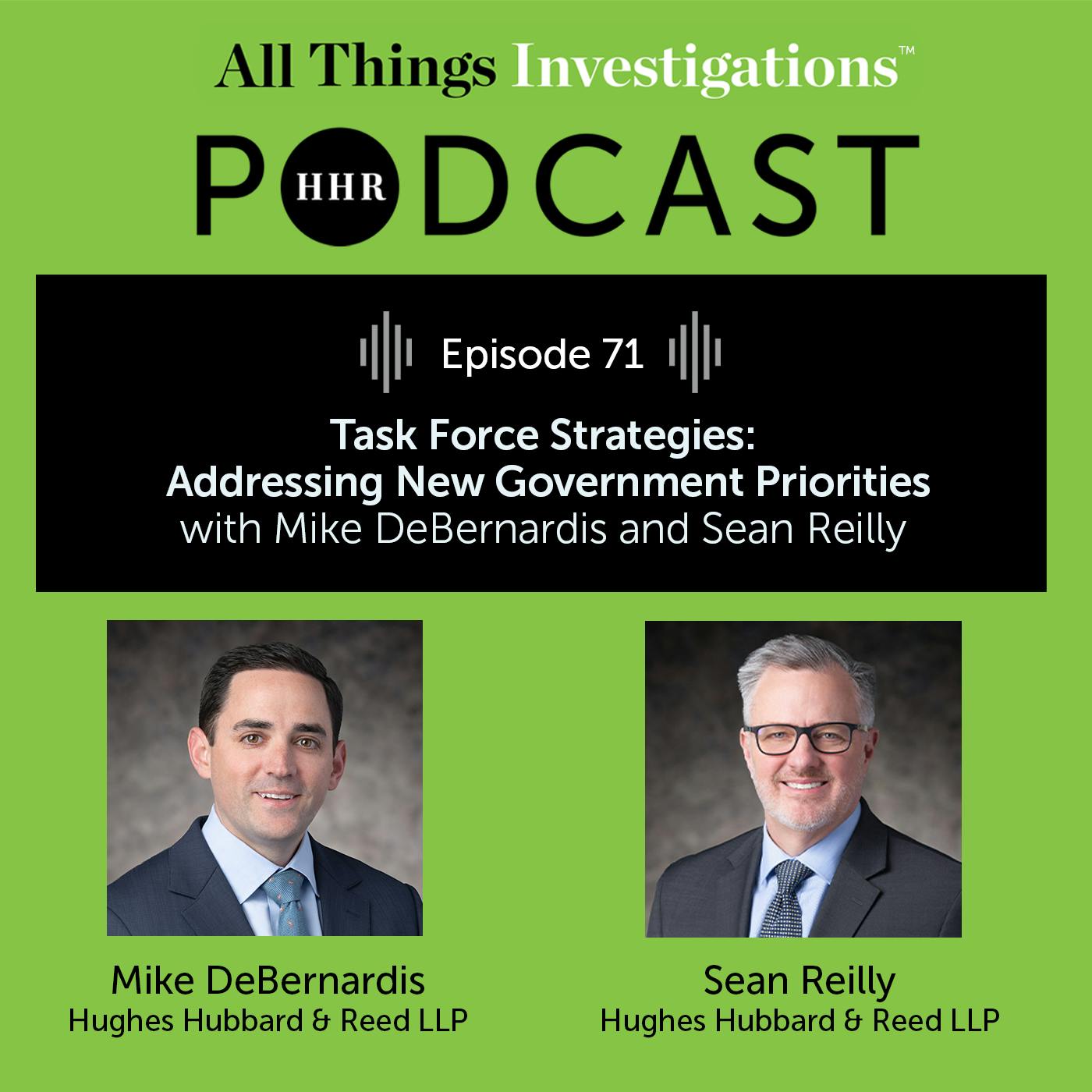 Task Force Strategies: Addressing New Government Priorities Task Force Strategies: Addressing New Government Priorities