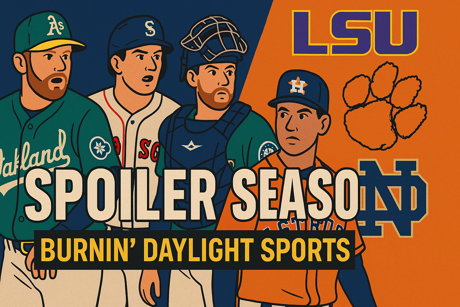 Spoiler Season | Burnin’ Daylight Sports