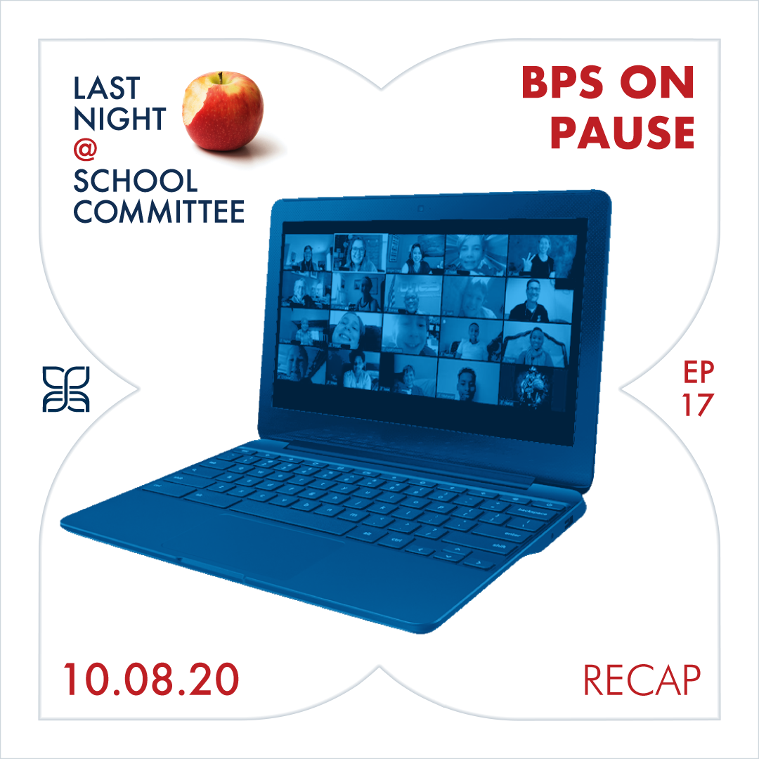 Ep. 17, Last Night at School Committee: 10/8 Meeting Recap episode artwork