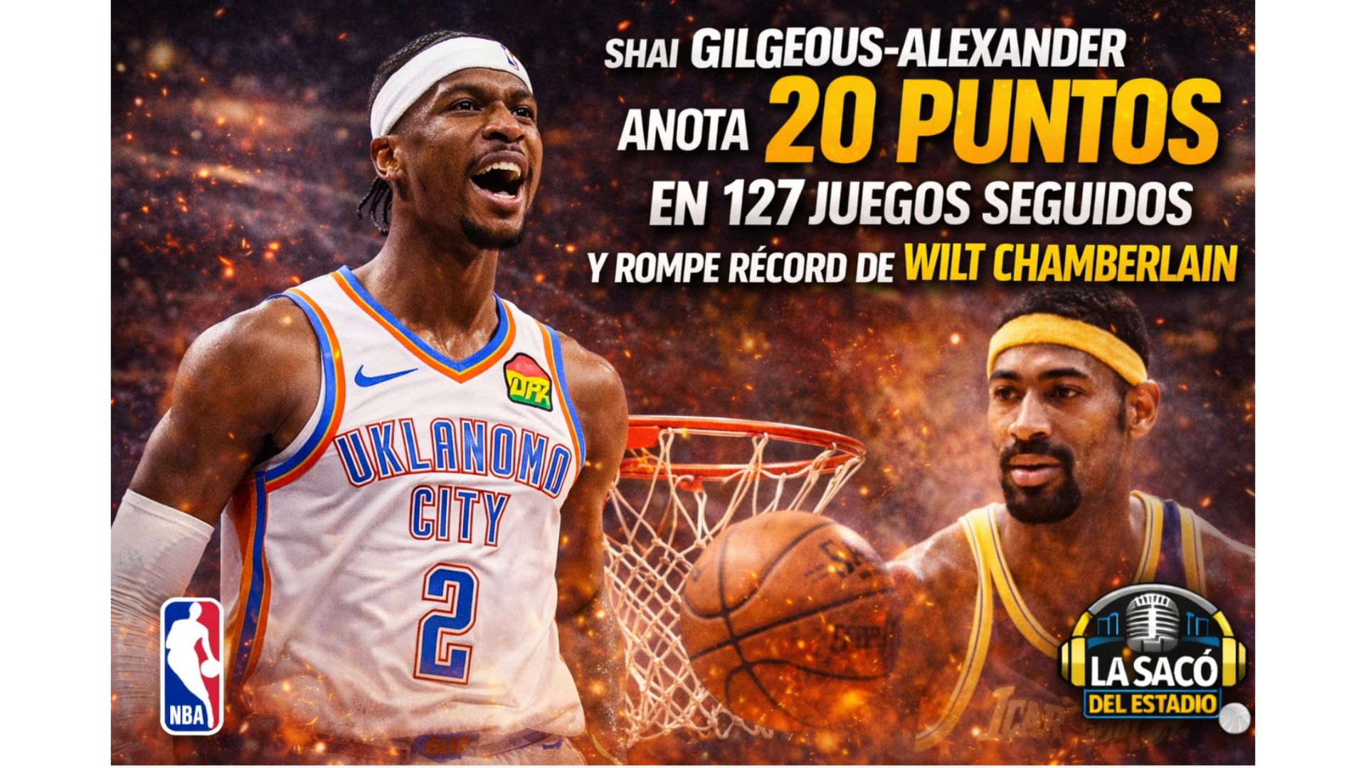 Gilgous-Alexander rompe record de Chamberlain🏀 episode artwork