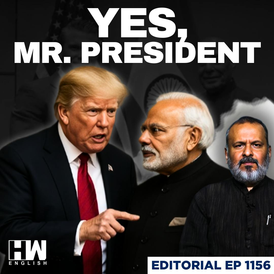 Editorial With Sujit Nair | Is India Succumbing To US Pressure? | PM Modi | Donald Trump | Russia Editorial With Sujit Nair | Is India Succumbing To US Pressure? | PM Modi | Donald Trump | Russia