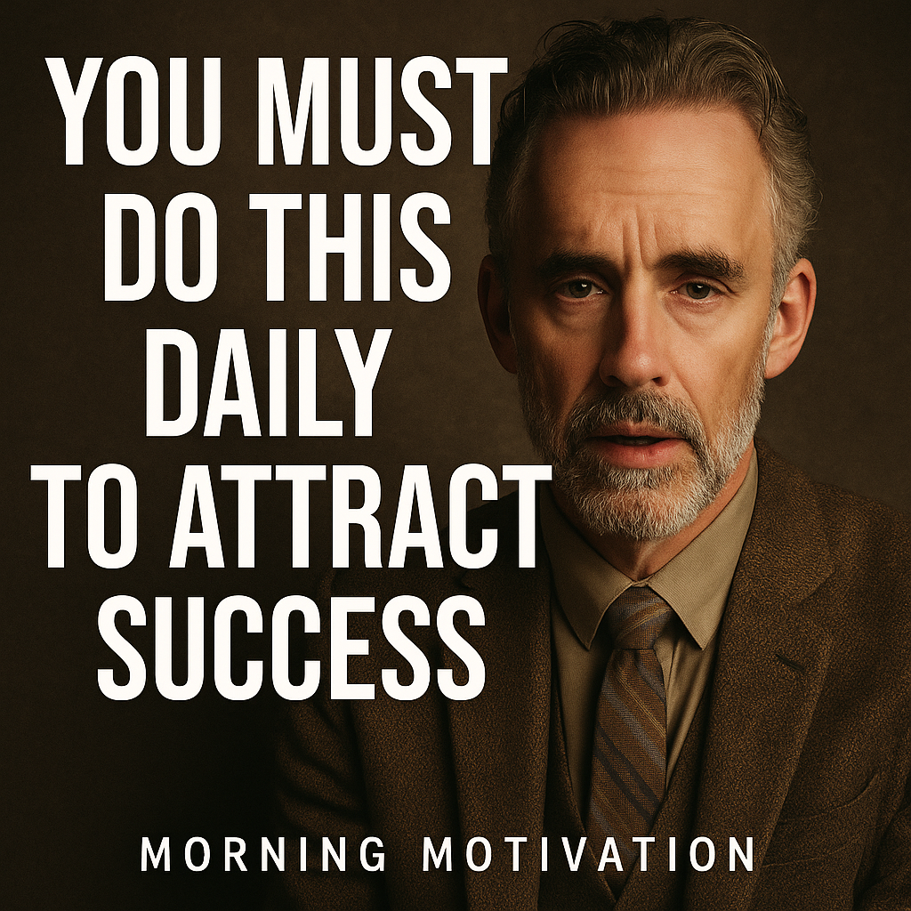 Jordan Peterson You Must Do This DAILY To Attract SUCCESS | Morning Motivation