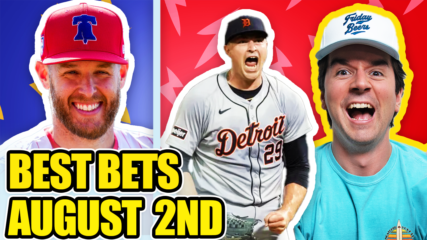 Saturday Best Bets - 3 Leg MLB Parlay and Chiefs O/U 11.5 Win Prediction