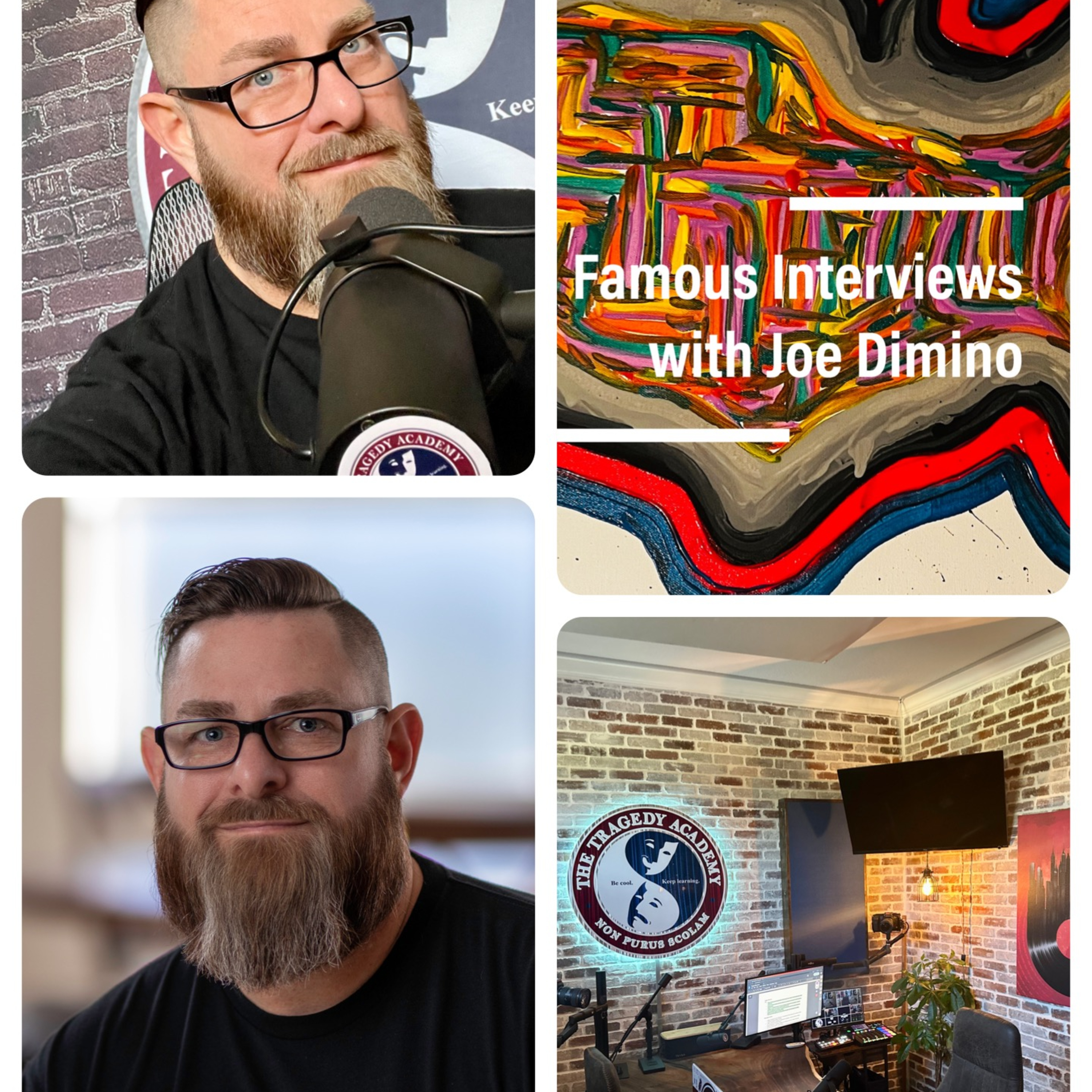 Creative & Host of The Tragedy Academy Podcast Jay Hicks episode artwork
