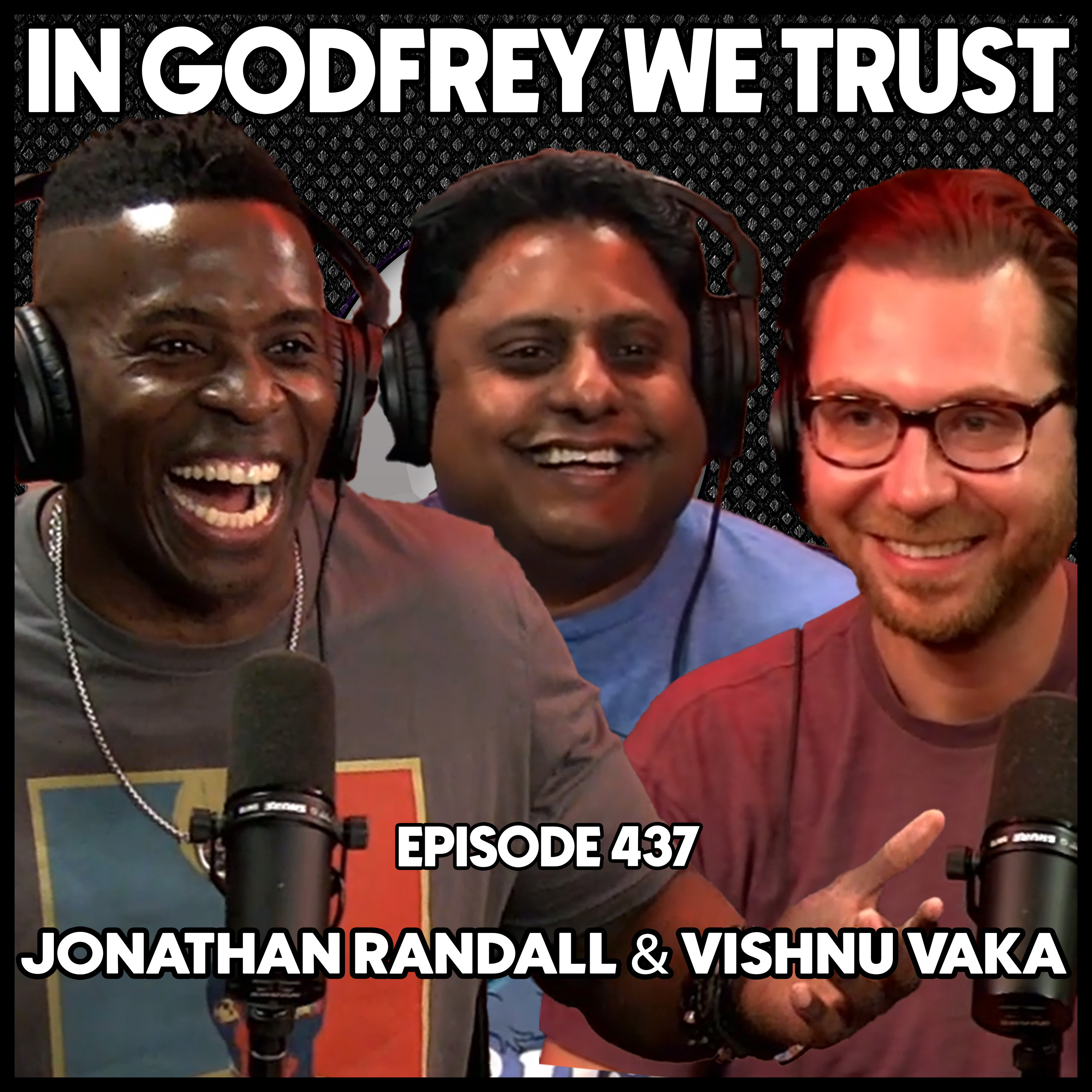 437. Jonathan Randall & Vishnu Vaka | Spiderman: Into The Spiderverse/ Black Superheroes episode artwork