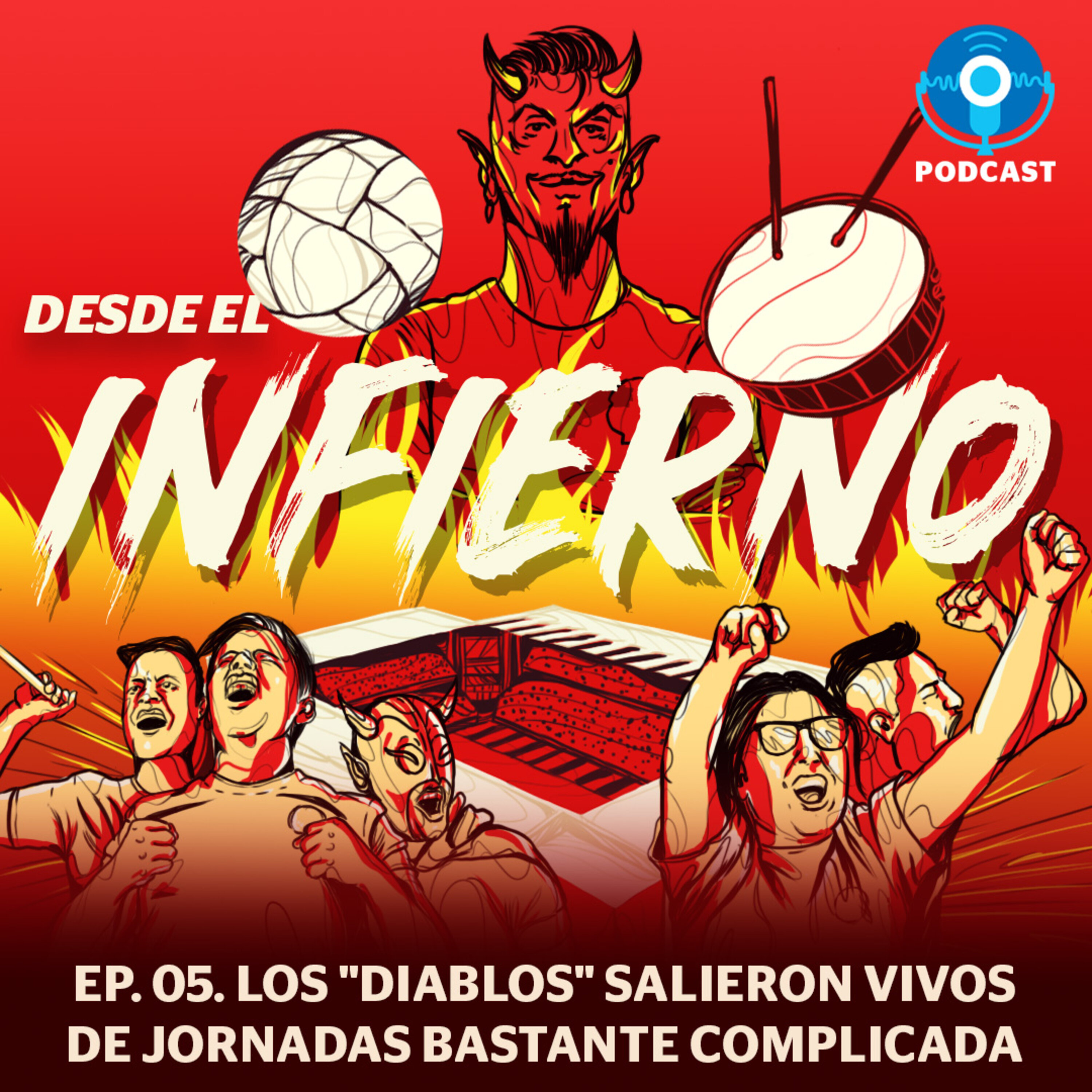 Los "Diablos" salieron vivos de jornadas bastante complicadas