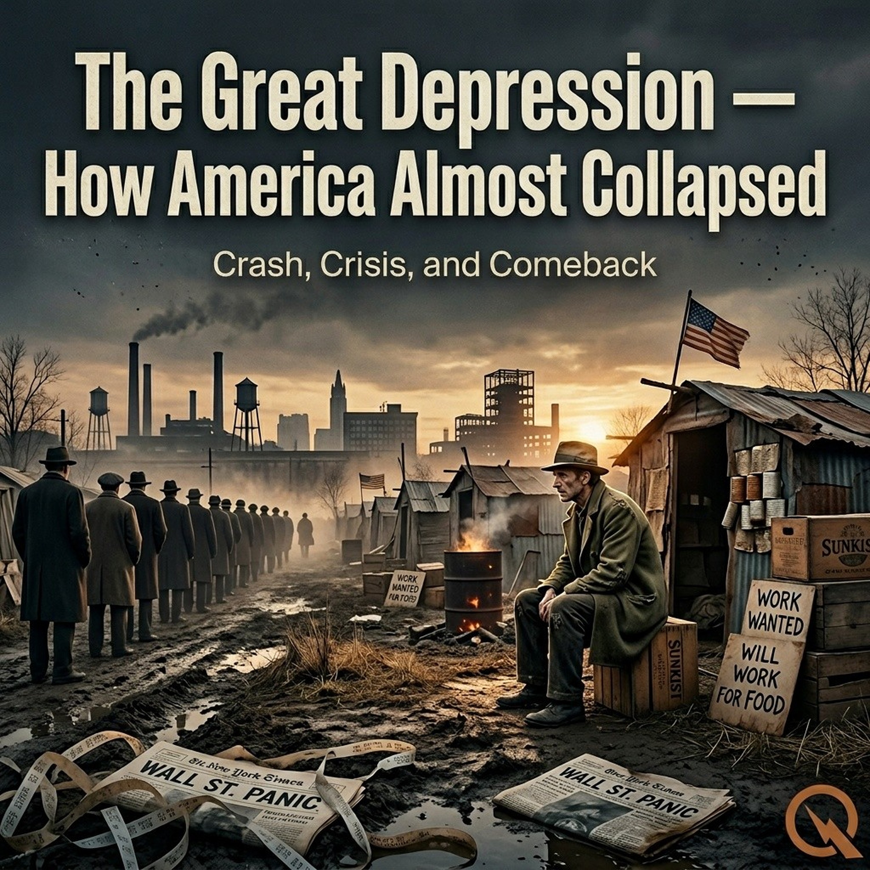 The Great Depression — How America Almost Collapsed