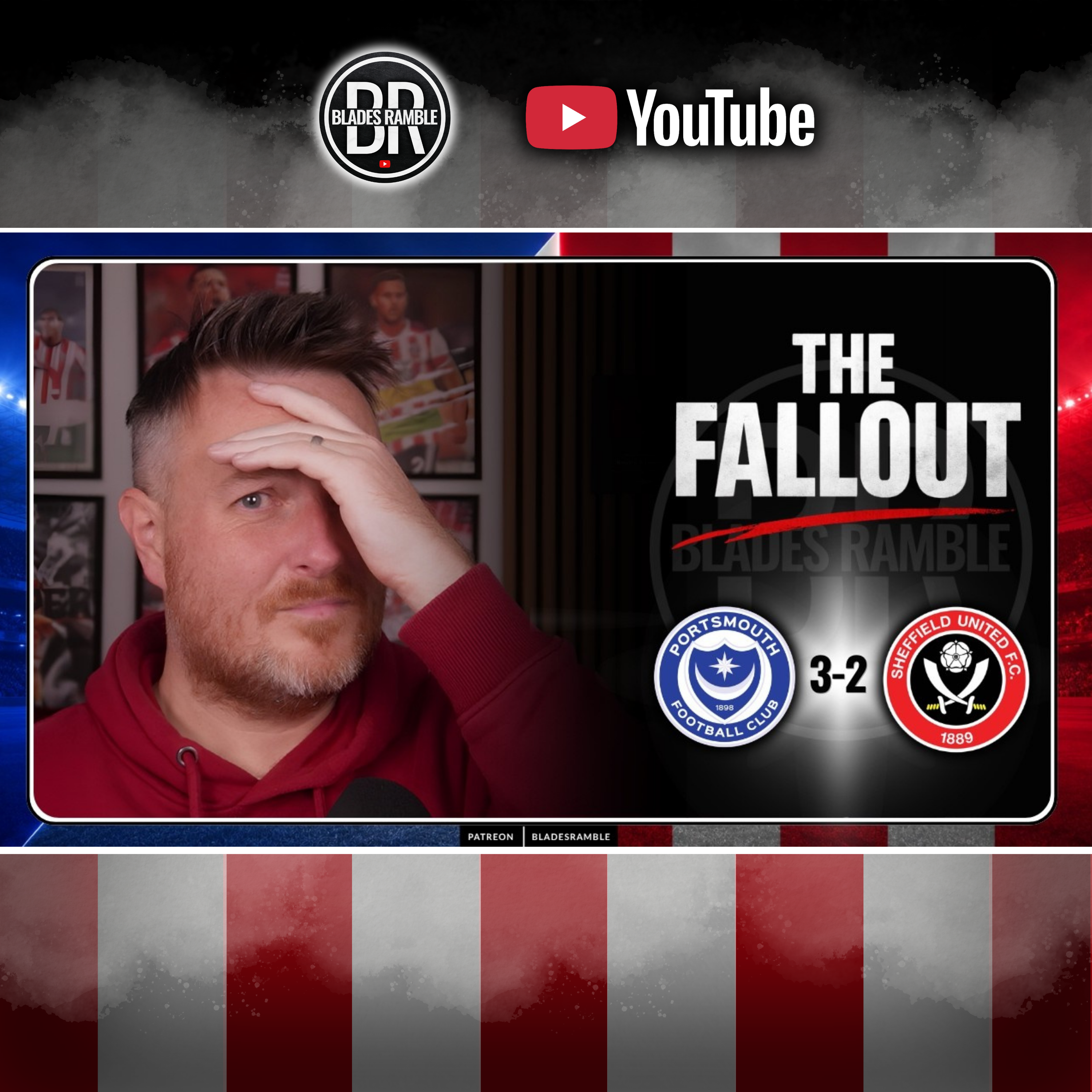 Portsmouth 3-2 Sheffield United | LATE CRUELTY! | JIMMY’S POST MATCH REACTION | THE FALLOUT ⚔️🎙️
