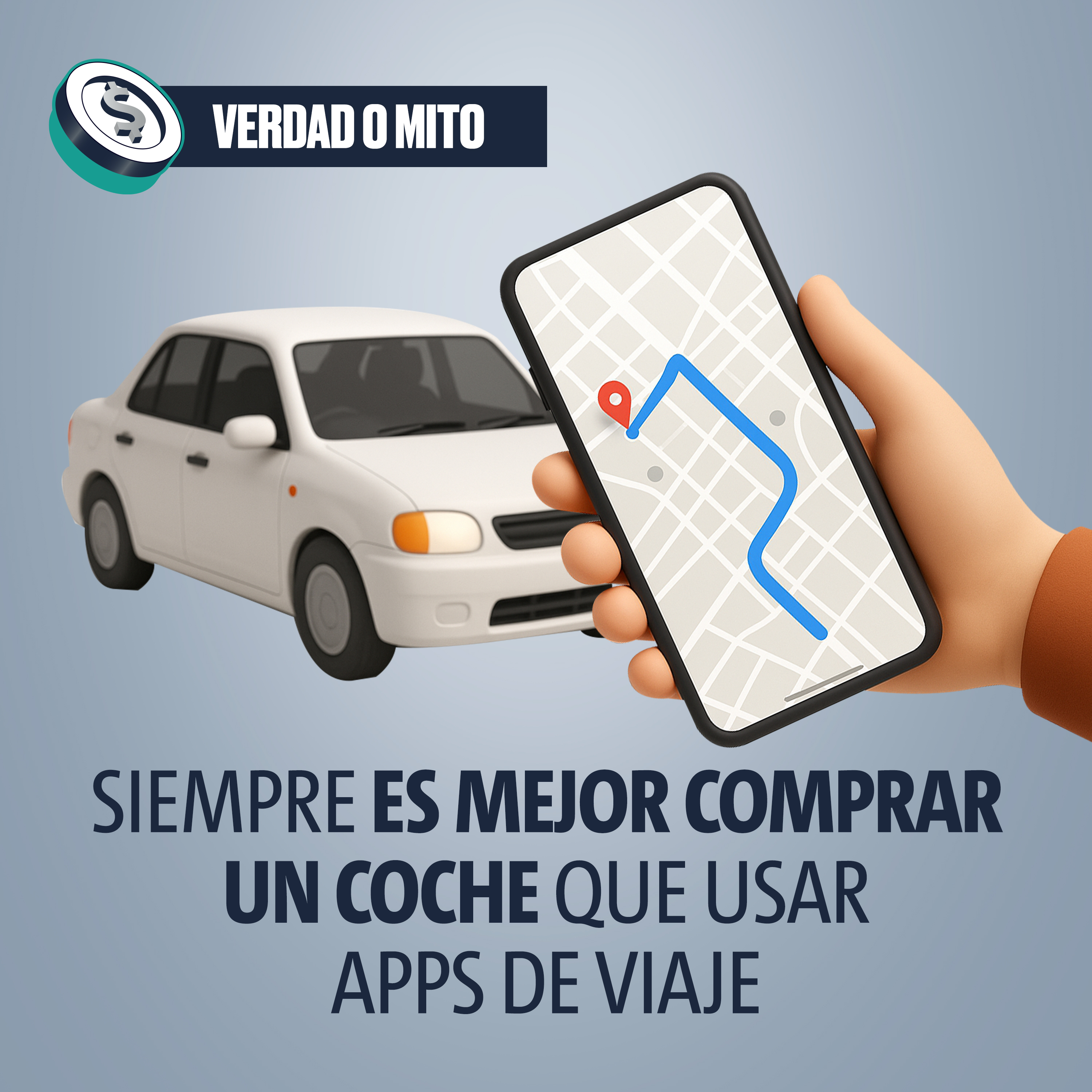 VERDAD O MITO: Siempre es mejor comprar un coche que usar apps de viaje