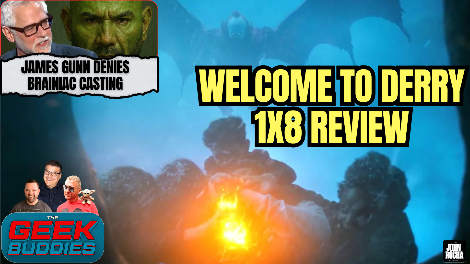 James Gunn Denies Brainiac Casting, Welcome to Derry 1x8 Review