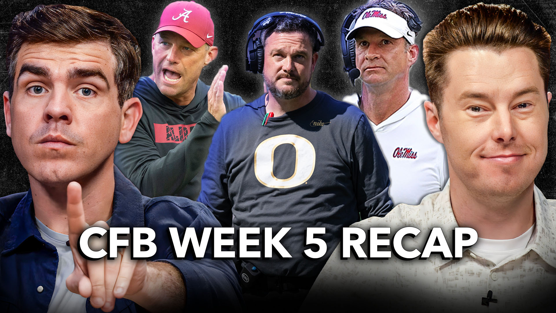 Alabama Upsets Georgia, Oregon Beats Penn State, Ole Miss Takes Down LSU | CFB Week 5 Recap