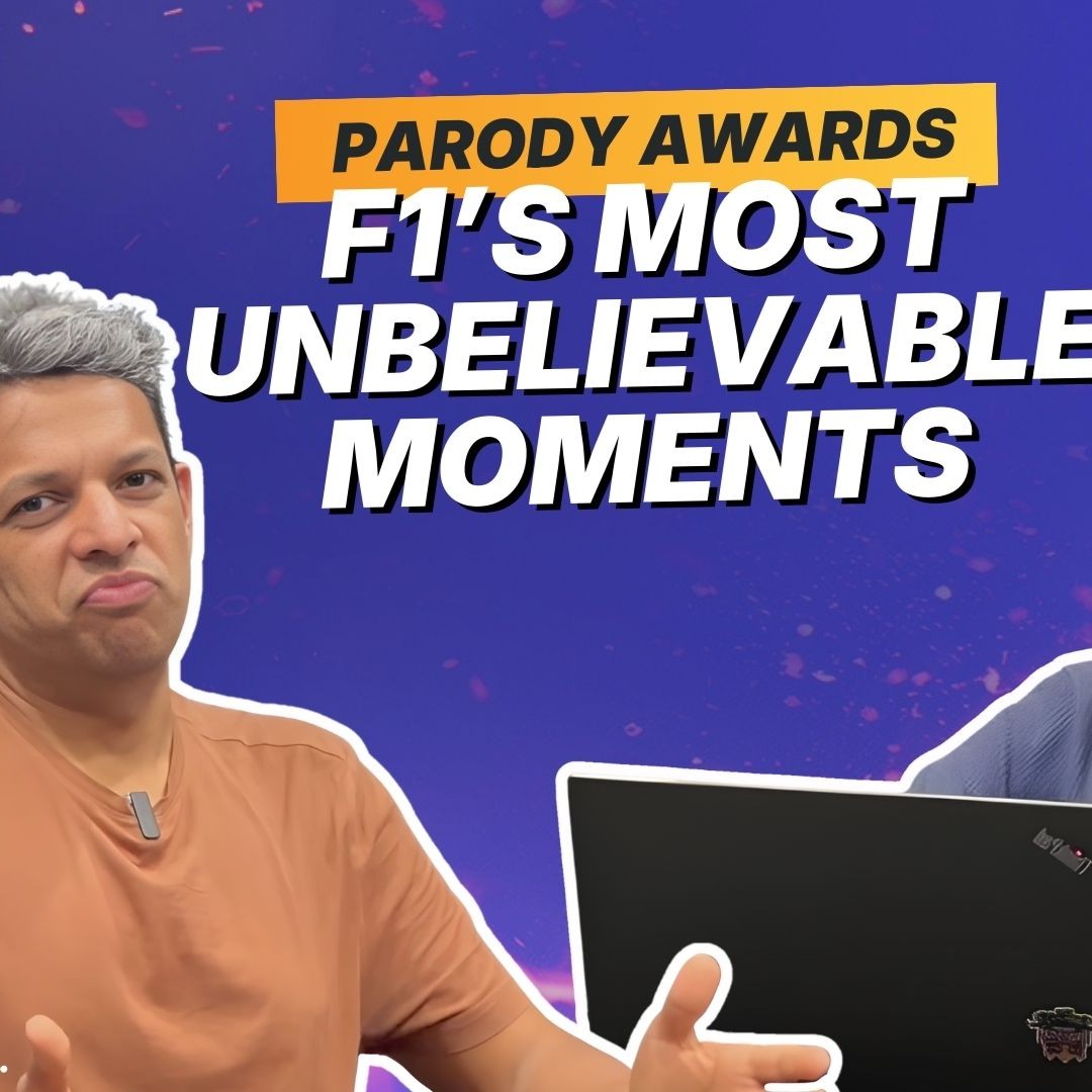 "The winner is NEVER who you think it is" on the Inside Line F1 Parody Awards