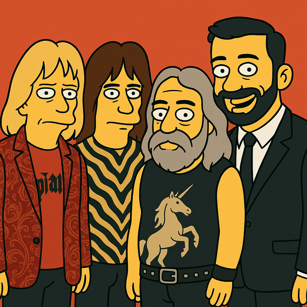 VIP Allen Sees Spinal Tap At Jimmy Kimmel Live