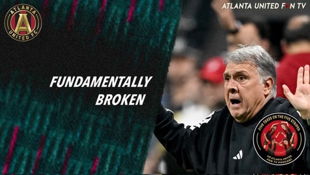 The one where Tata saw red and the team looked dead | Five Takes on the Five Stripes | An Atlanta United Fan TV Podcast episode artwork