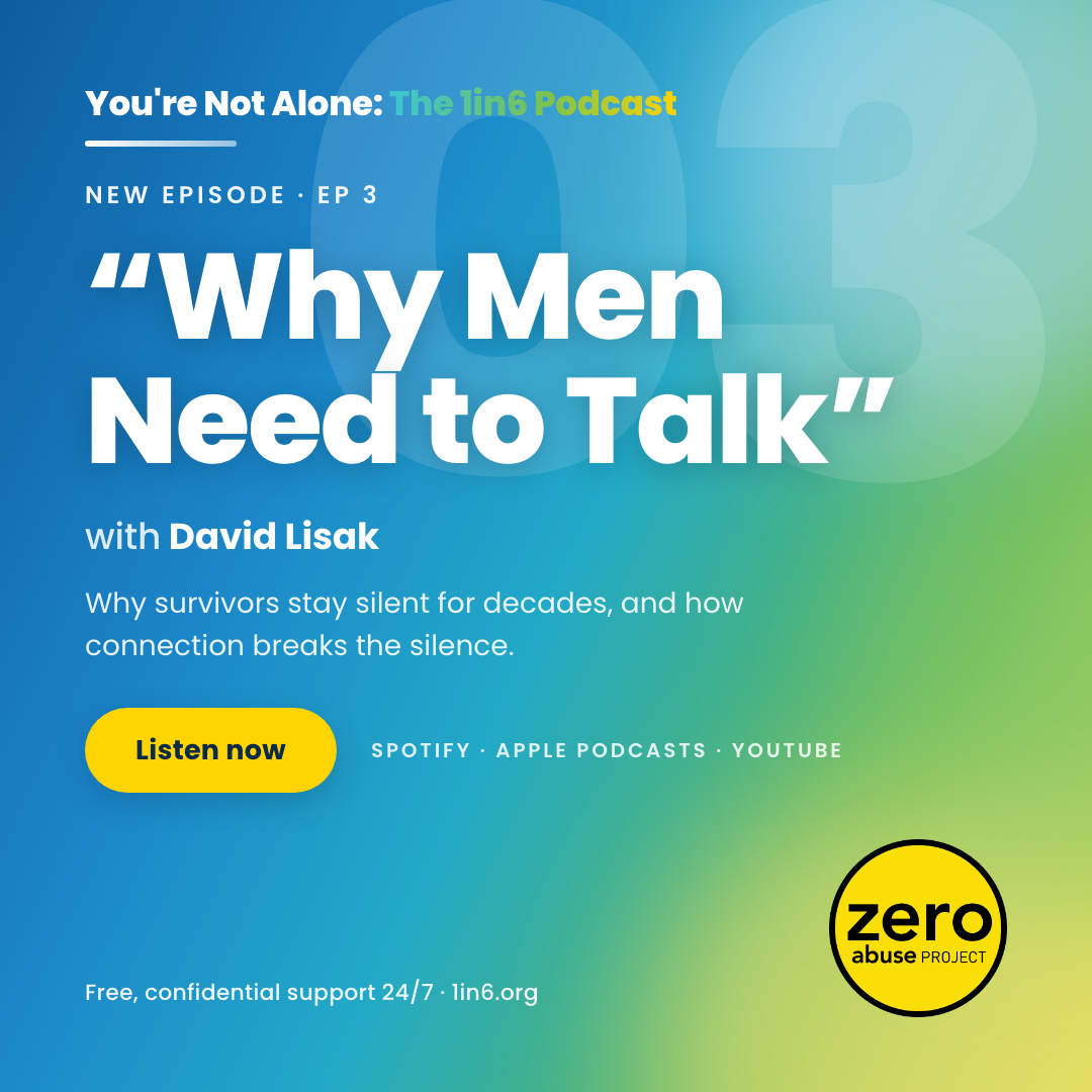 David Lisak: Why Men Need to Talk episode artwork