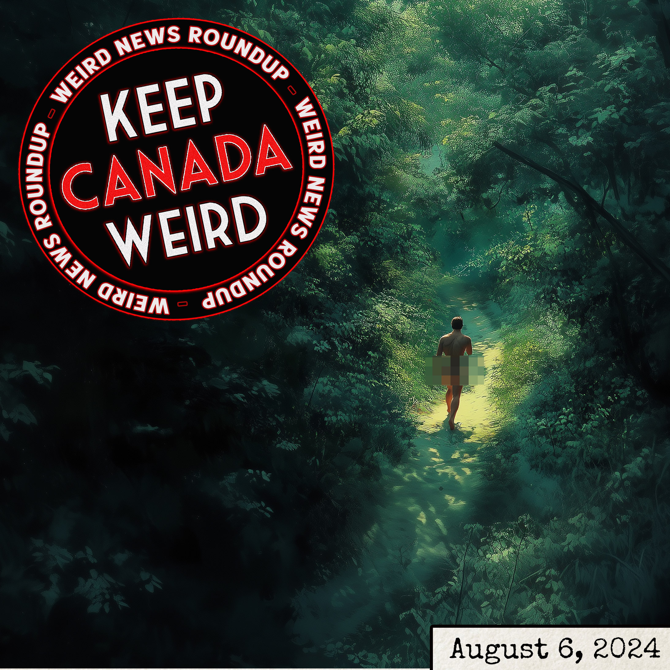 126 - August 6, 2024 - two mystery men, the sirens of Whitby, and an A-day to prophecy episode artwork