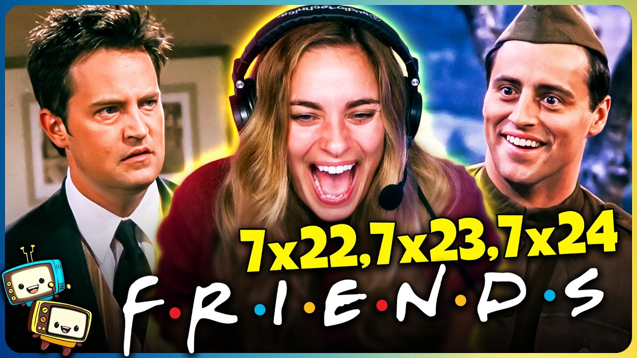 FRIENDS (2000) Season 7 Episodes 7x22, 7x23 & 7x24 Reaction! | First Time Watch! episode artwork