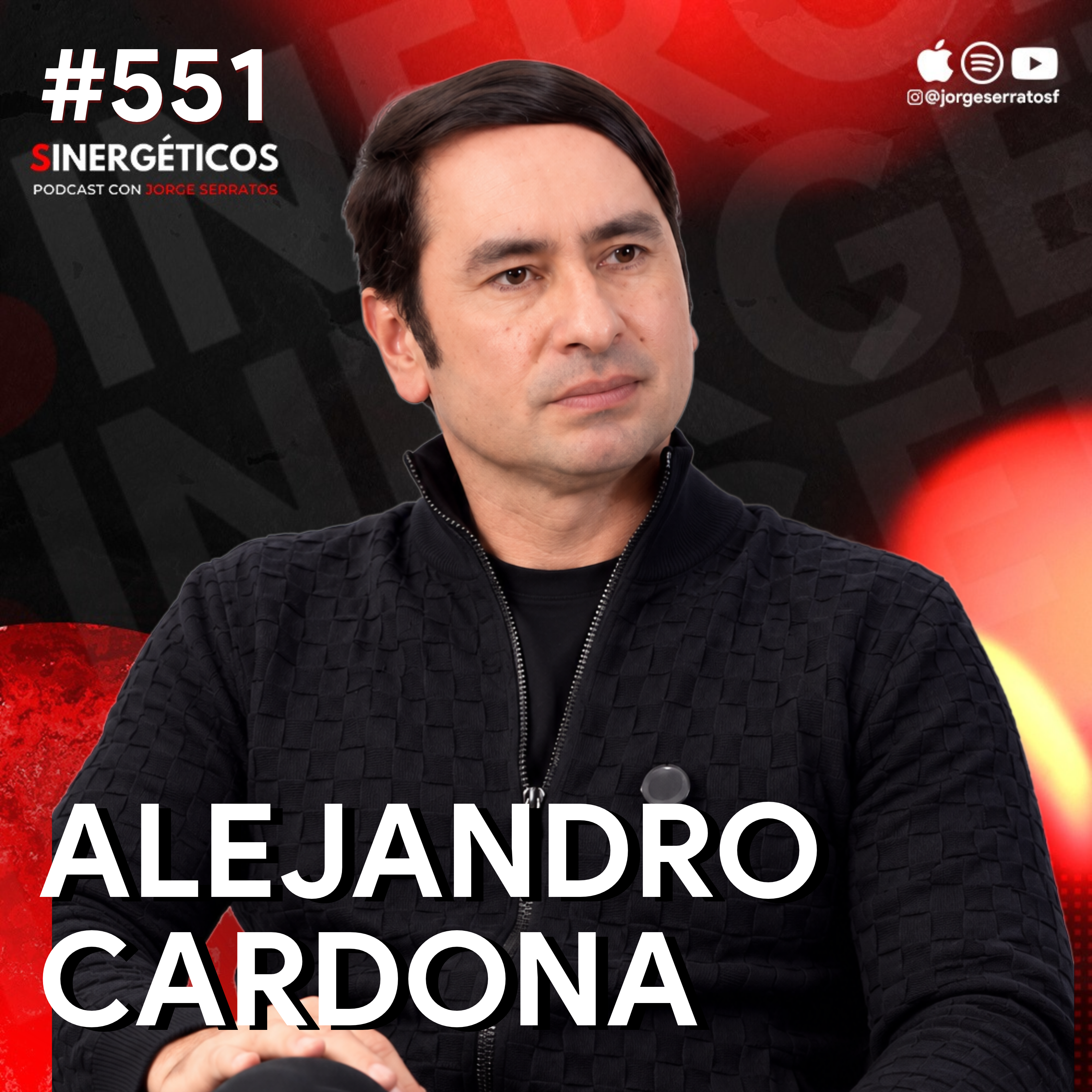 Cómo darle ÓRDENES INCONSCIENTES a tu CEREBRO | Alejandro Cardona | #551 SINERGÉTICOS