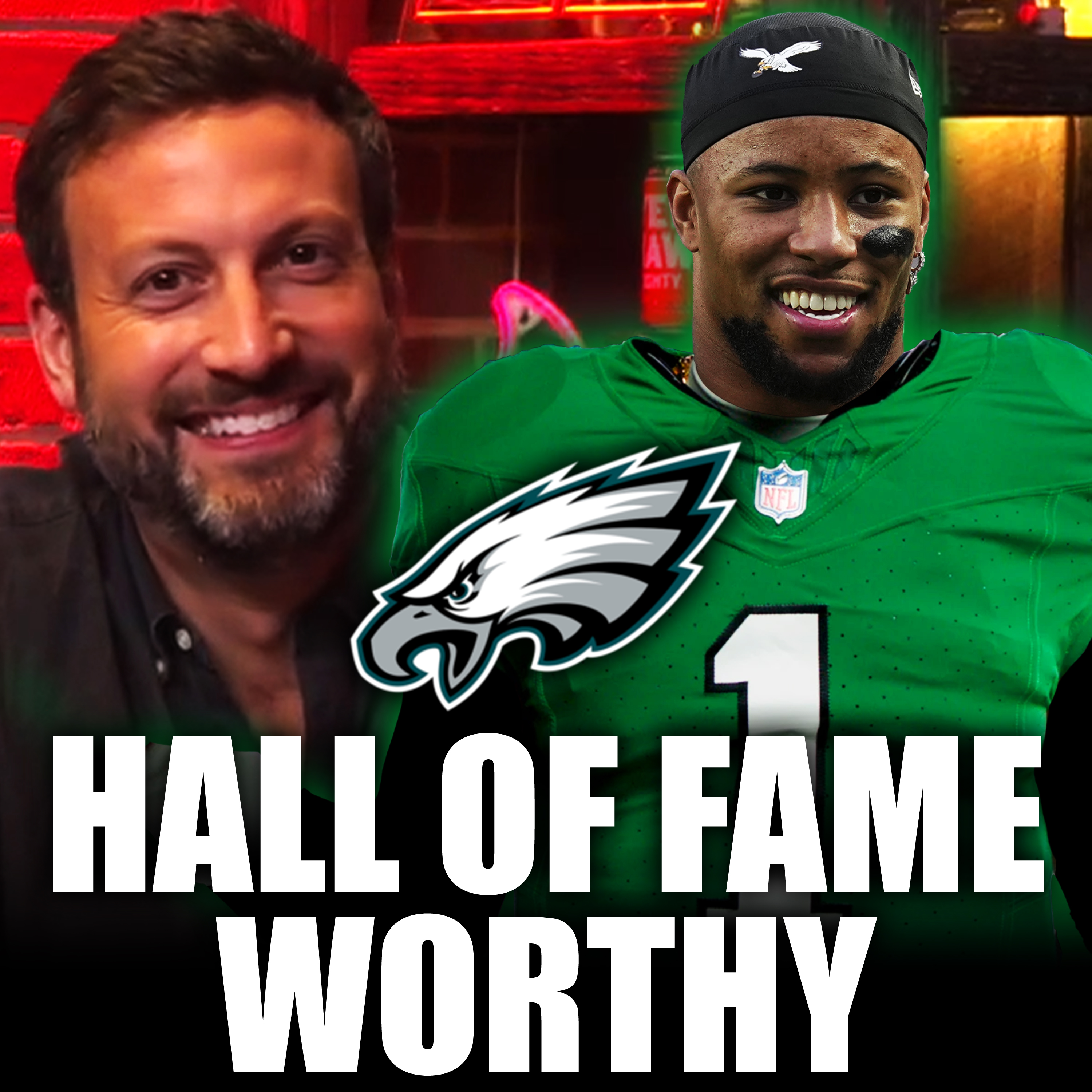 Should The Eagles Let Saquon Break the NFL Rushing Record? + Trey Wallace & Armando Salguero |