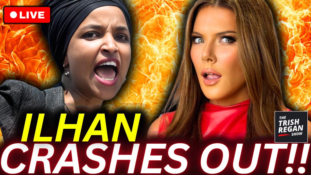 The Trish Regan Show - Ilhan Omar PANICS in LIVE APPEARANCE as Husband CAUGHT In $60 Billion LIE!
