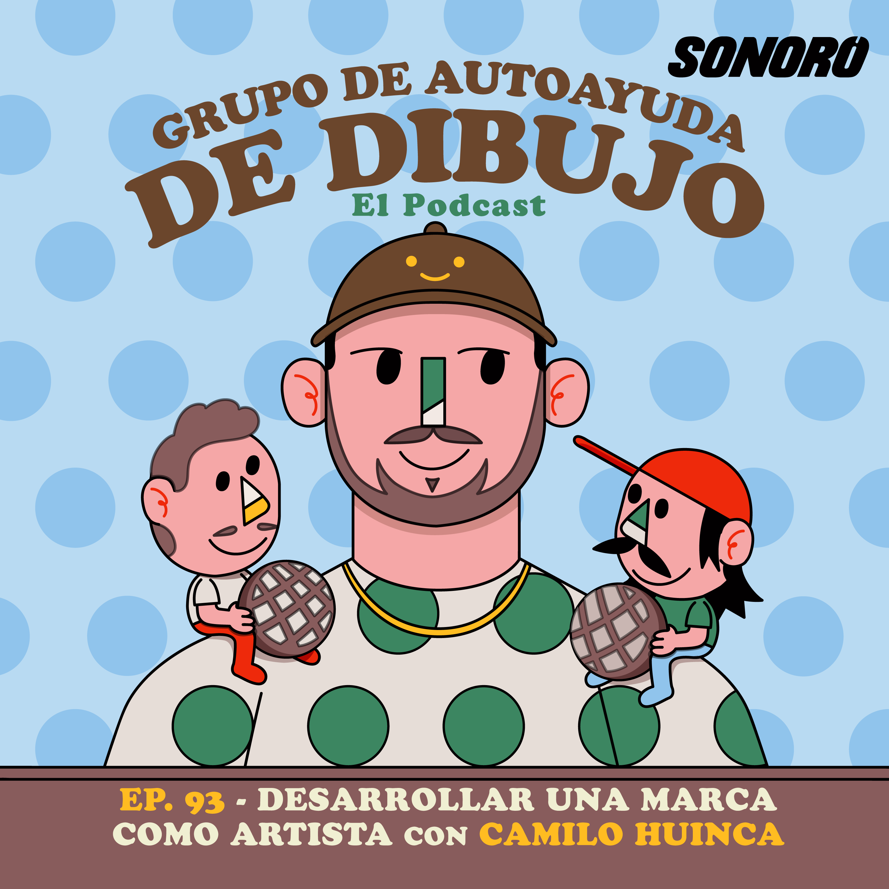 Ep. 93 - Desarrollar una marca como artista con Camilo Huinca (Only Joke) episode artwork