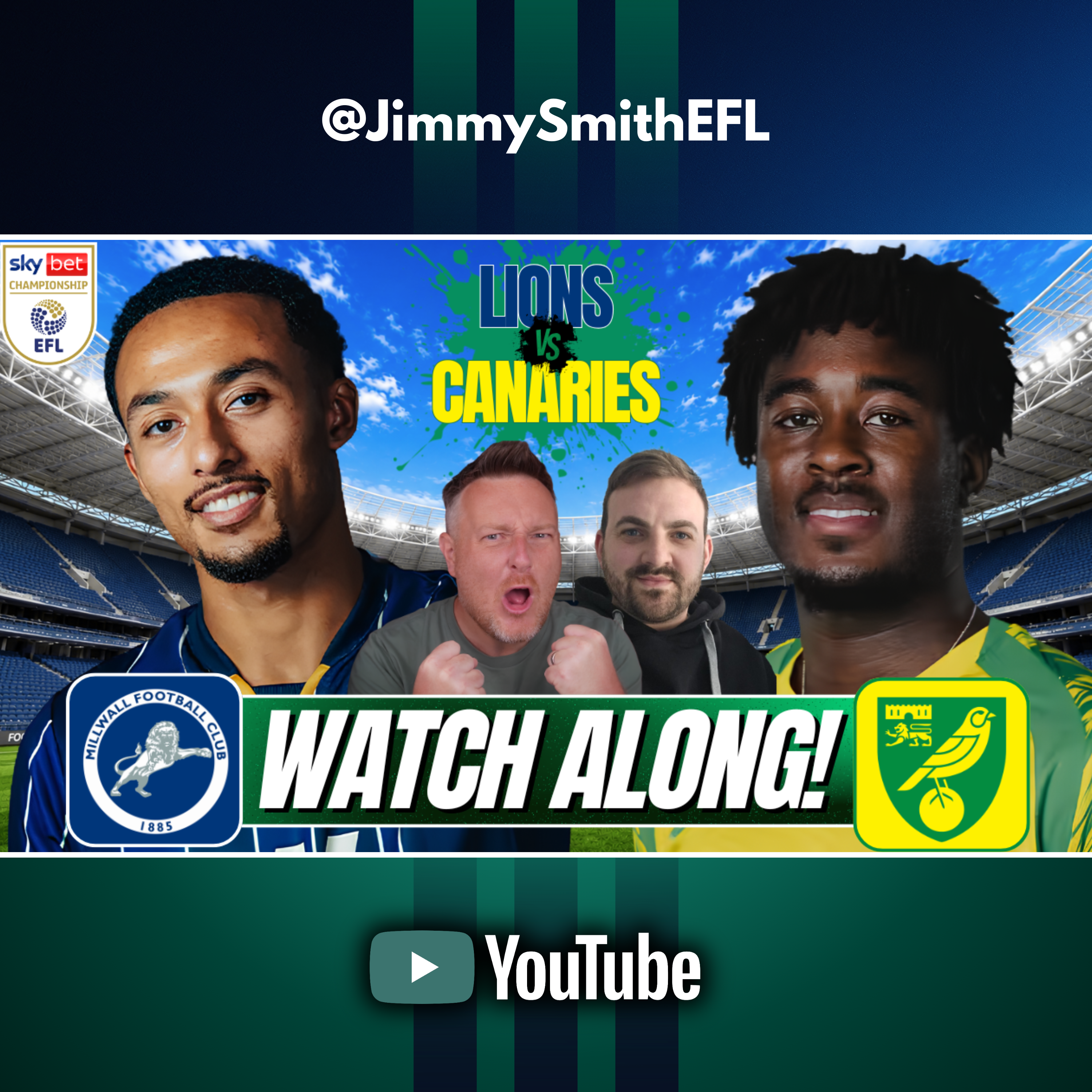 📺⚽ CAN THE CANARIES KICKSTART THEIR SEASON? | MILLWALL vs NORWICH | LIVE WATCHALONG ⚽📺