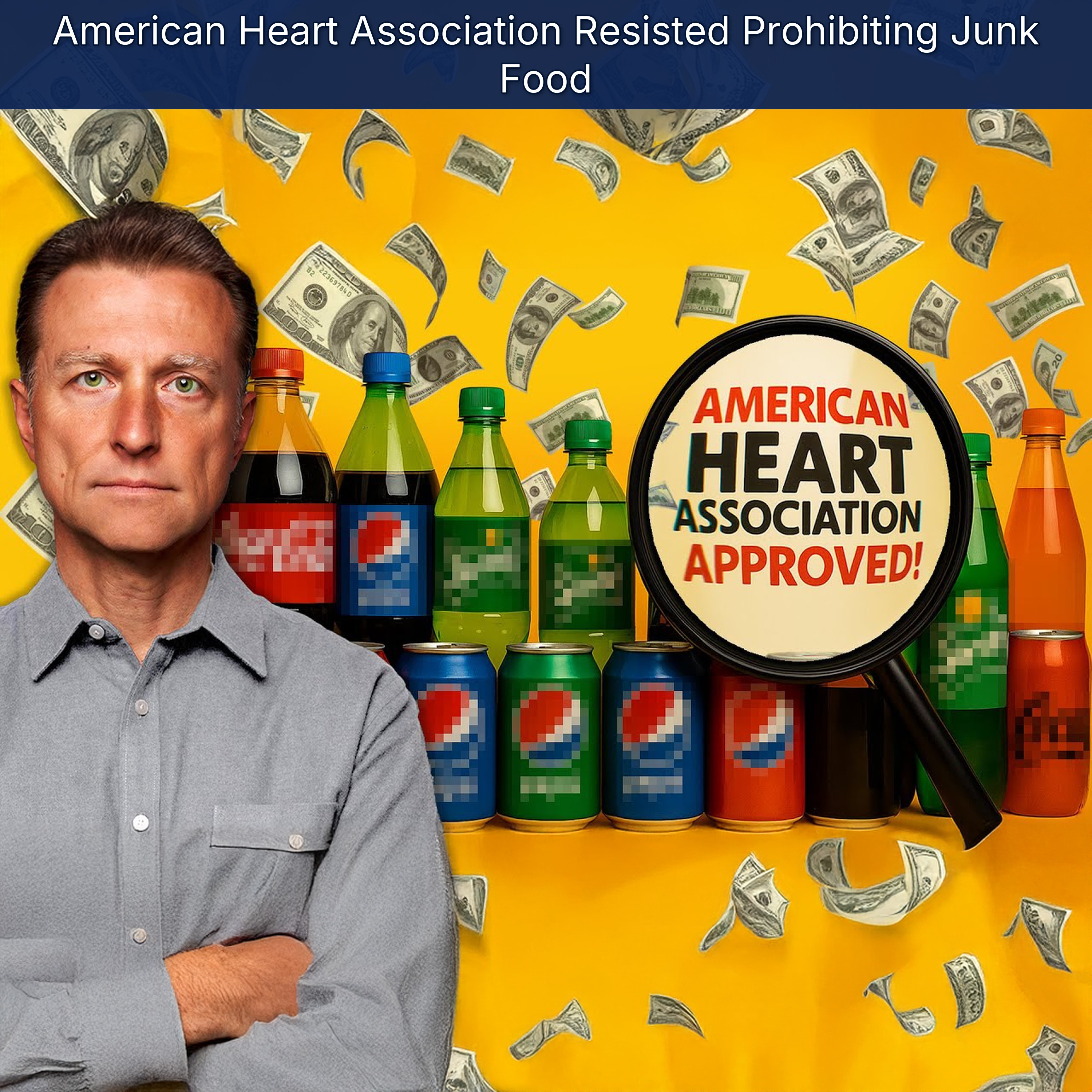 American Heart Association Resisted Prohibiting Junk Food episode artwork