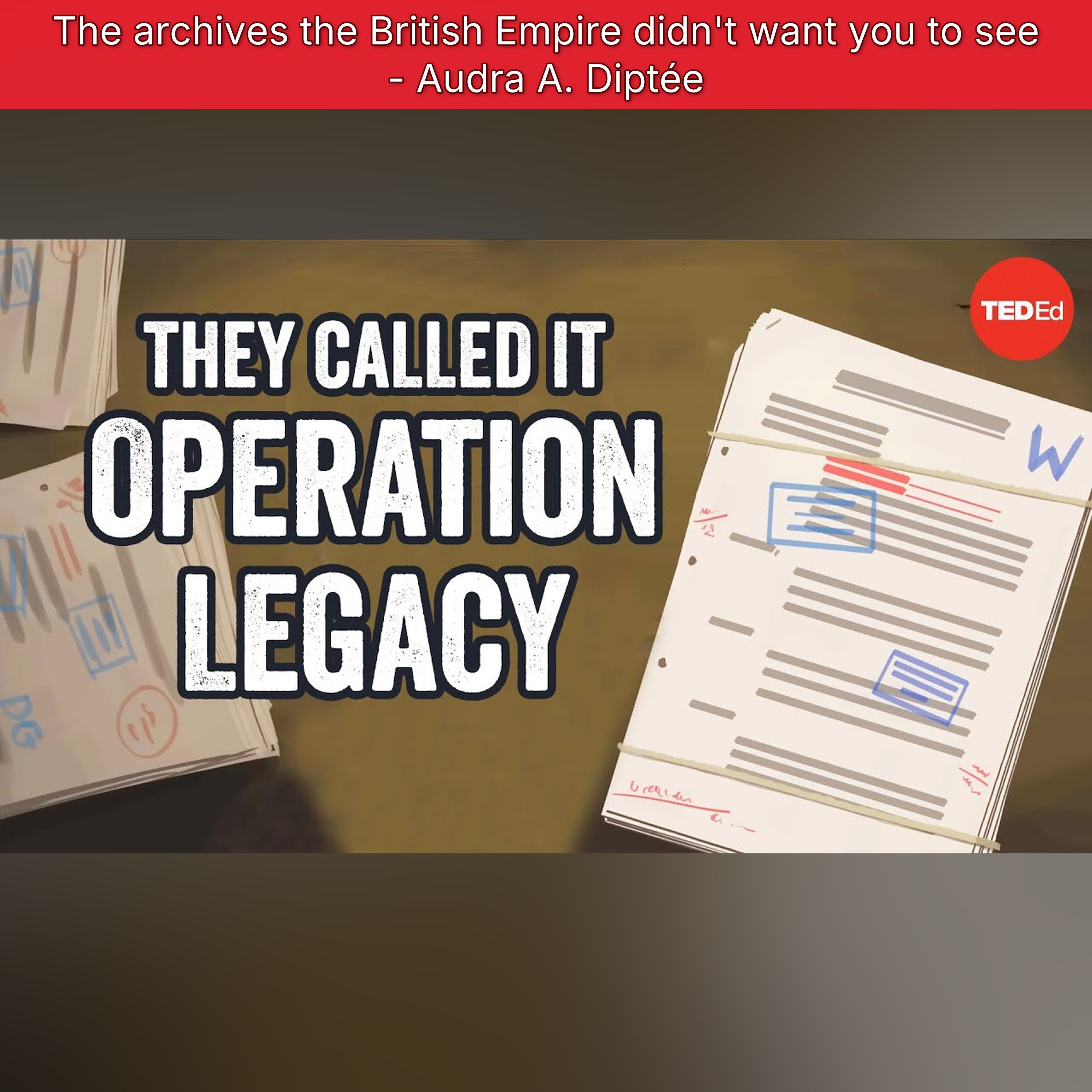 The archives the British Empire didn't want you to see - Audra A. Diptée episode artwork