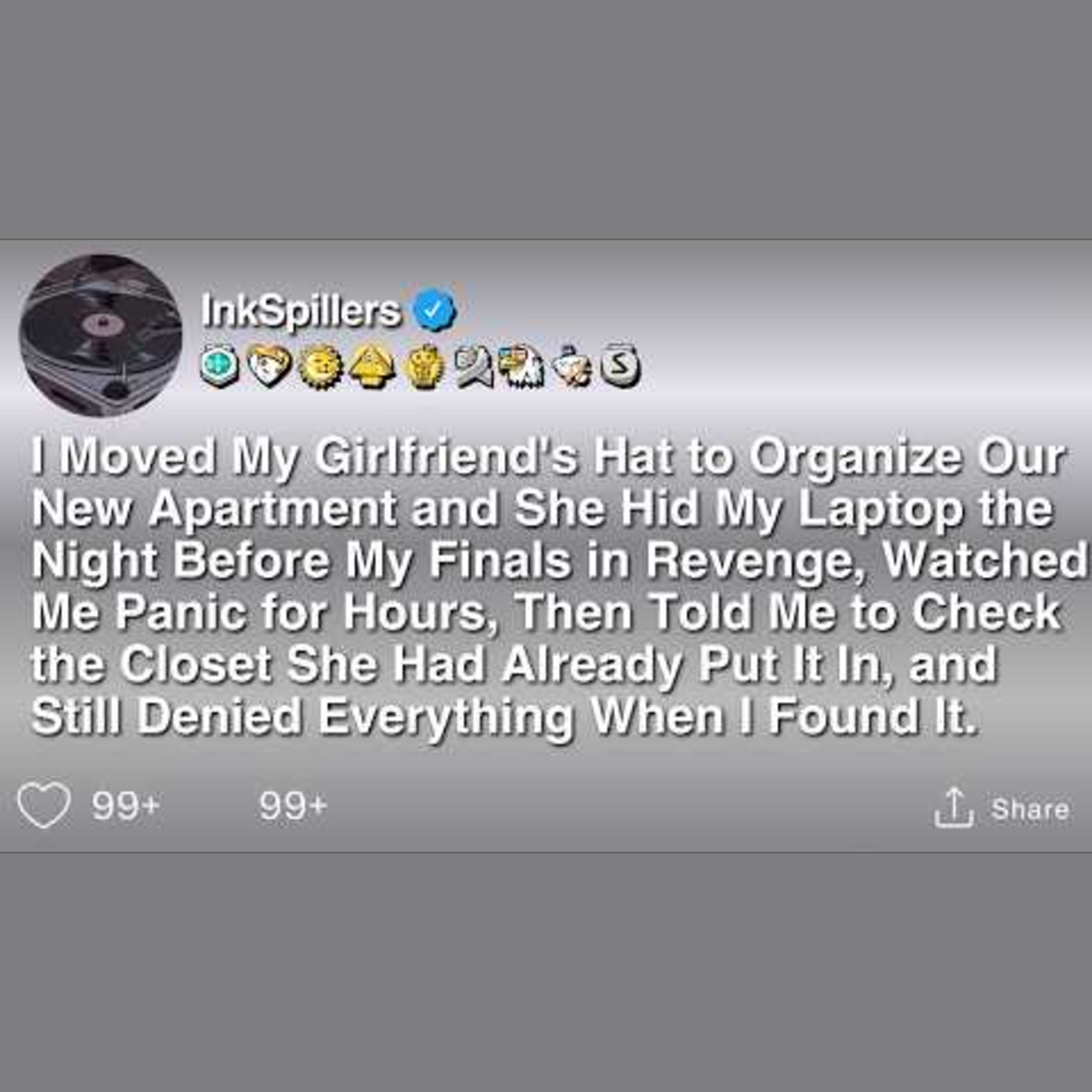 I Relocated My Girlfriend's Hat and She Hid My Laptop in Revenge