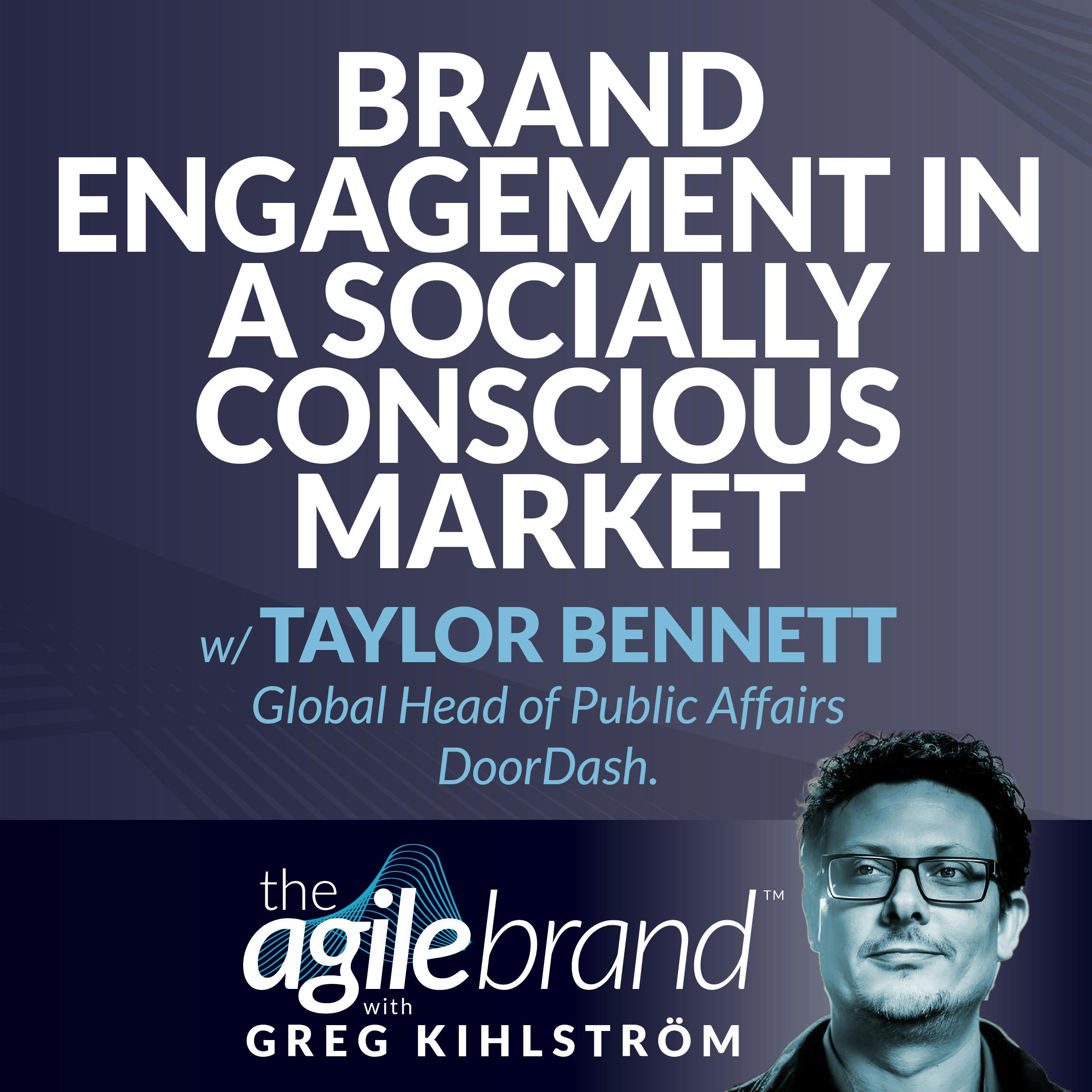 Brand engagement in a socially conscious market, with Taylor Bennett, DoorDash