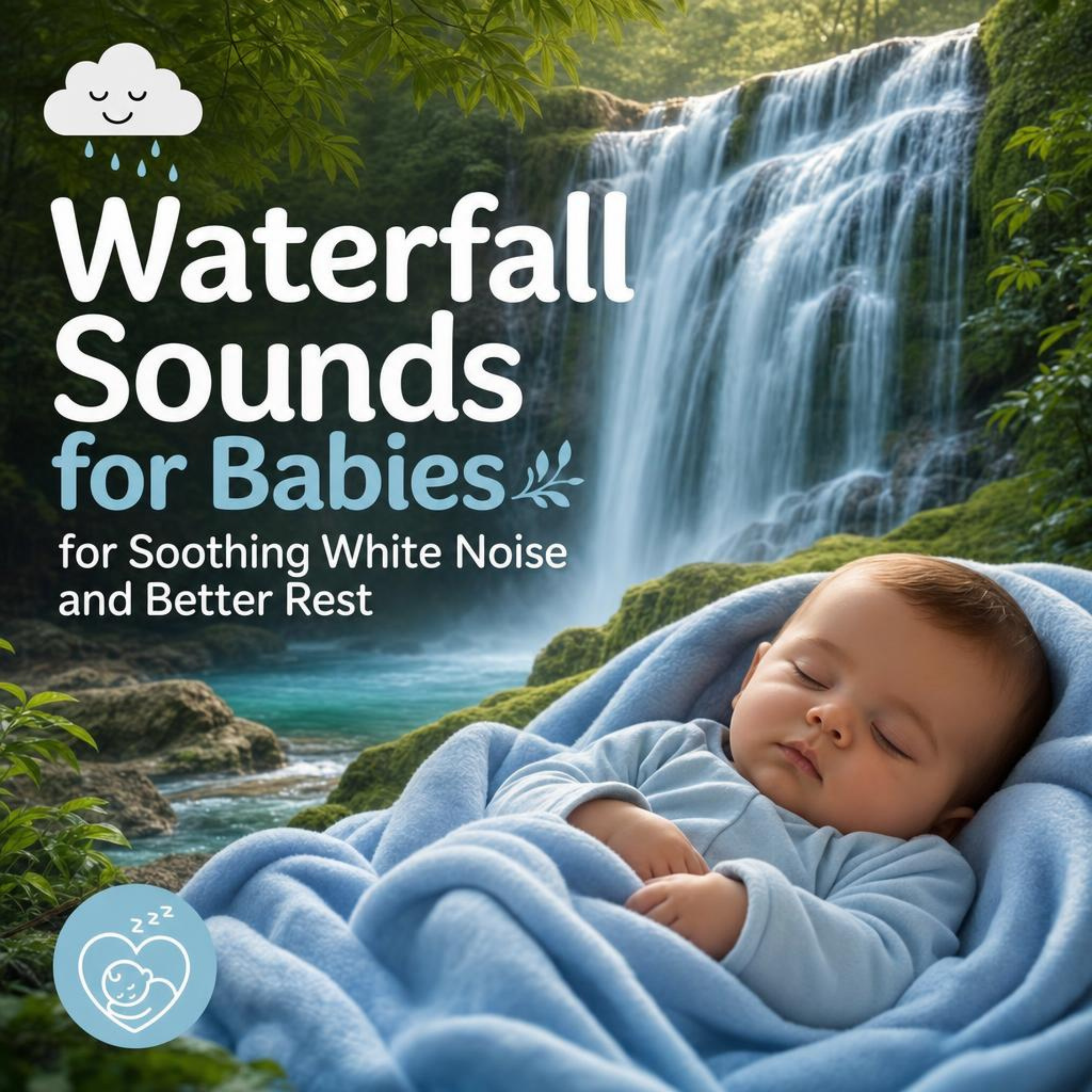 Waterfall Sounds for Babies for Soothing White Noise and Better Rest