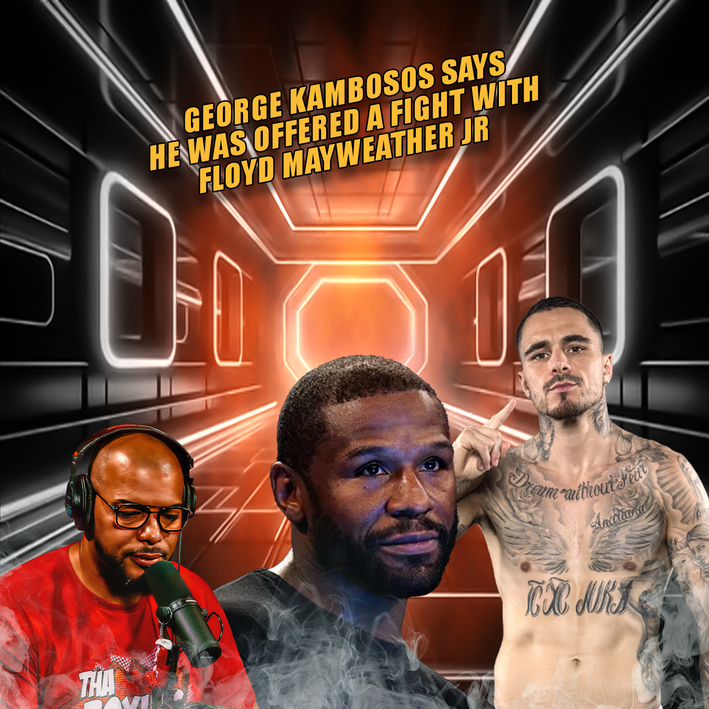 ☎️Floyd Mayweather Was Allegedly Pushing for a Comeback Fight Vs George Kambosos Jr