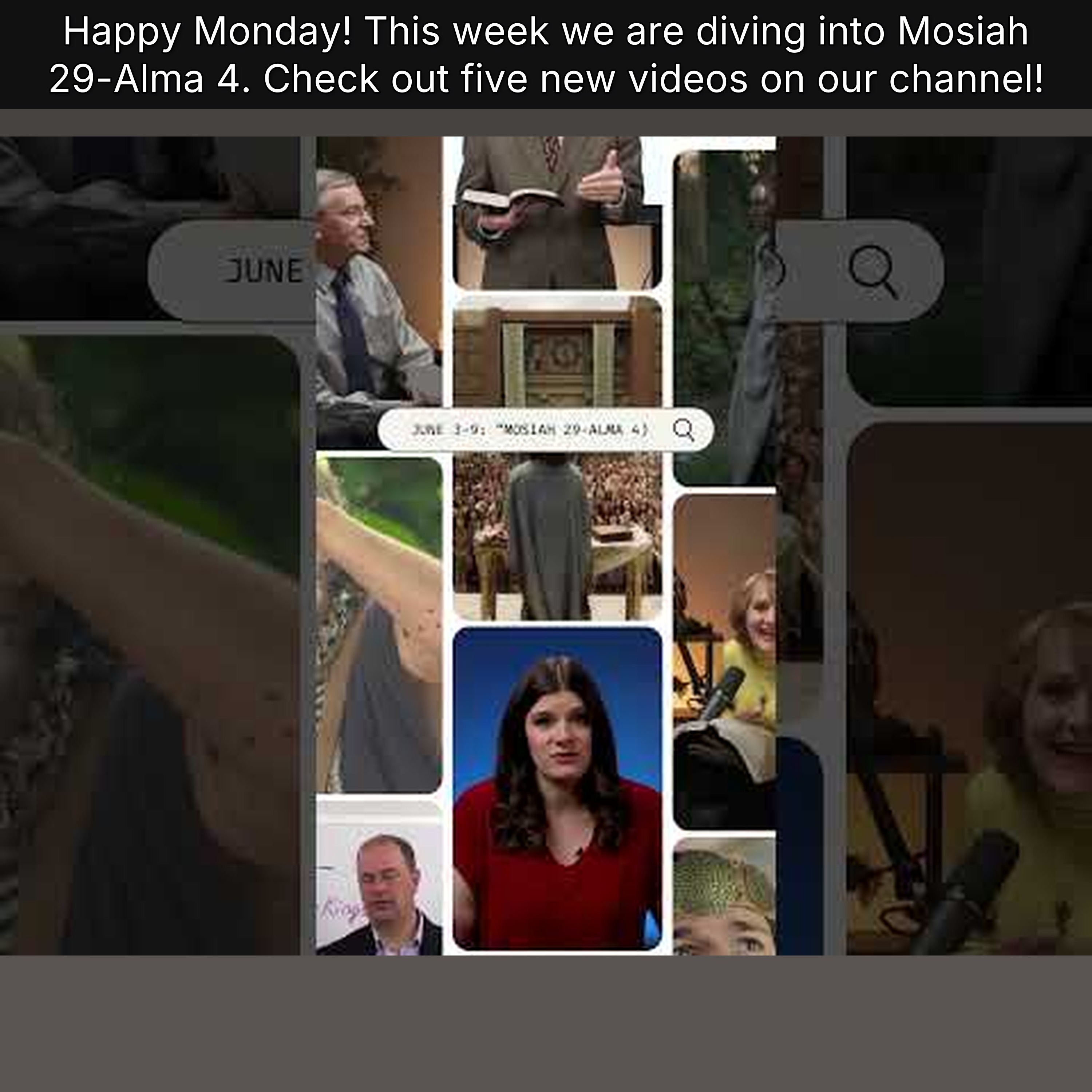 Happy Monday! This week we are diving into Mosiah 29-Alma 4. Check out five new videos on our channel! episode artwork
