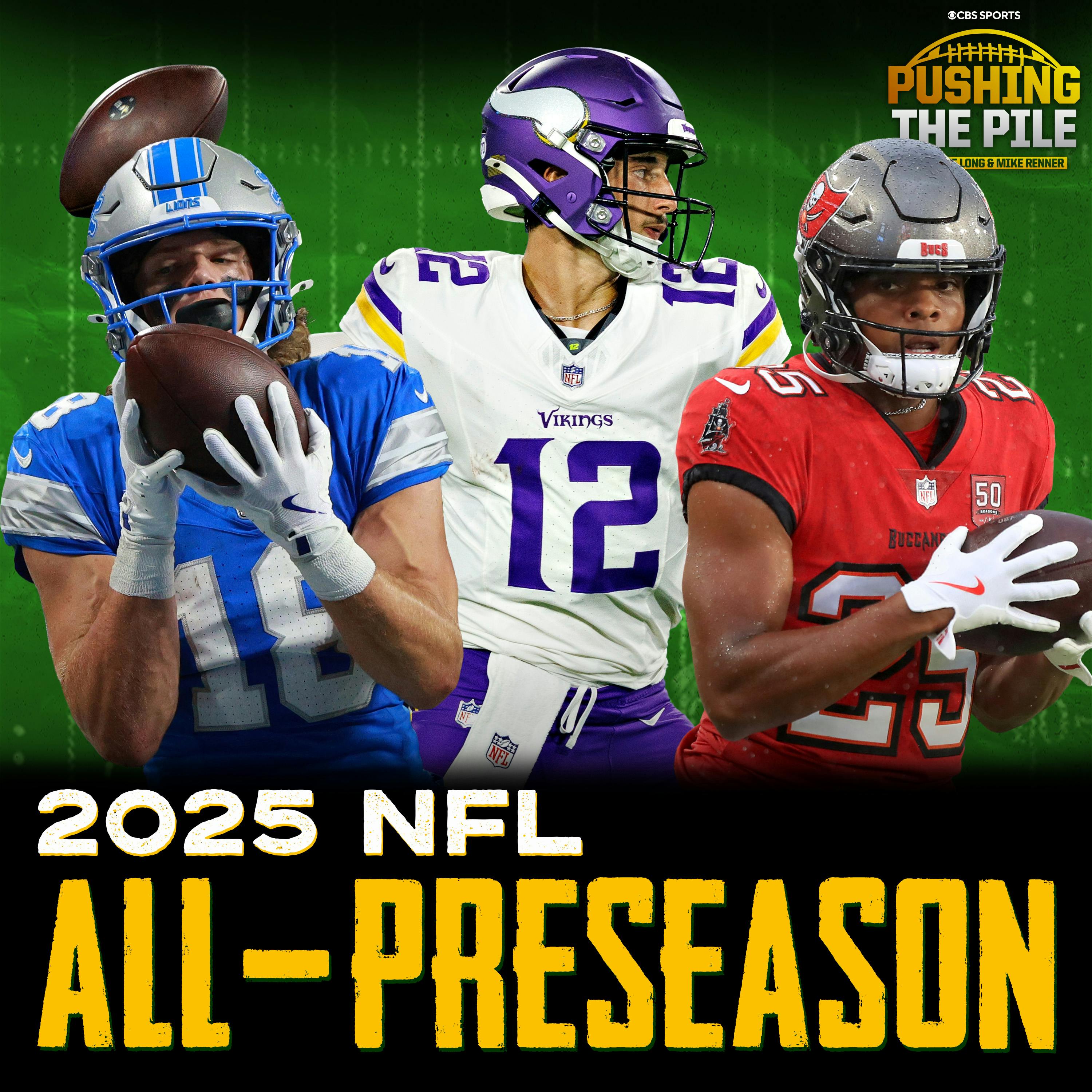 Naming the 2025 NFL All-Preseason Team: Rising Stars, Rookies, & Backups!