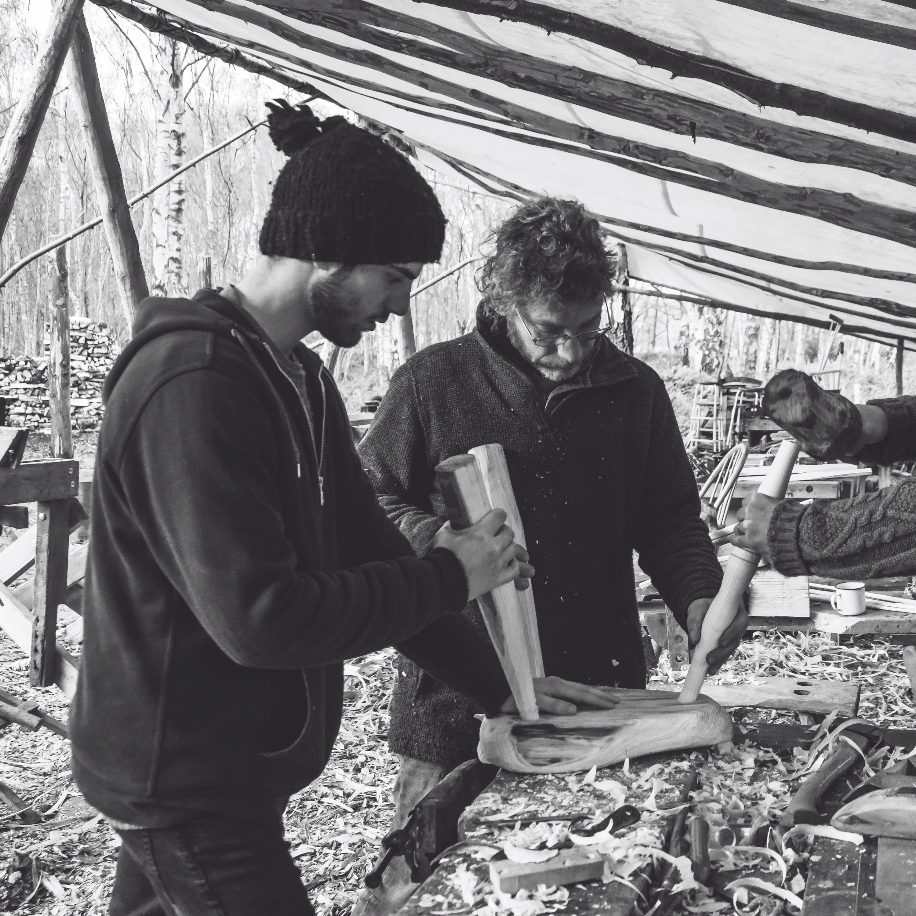 29. Find inner calm with green woodworker Peter Wood in the National Forest