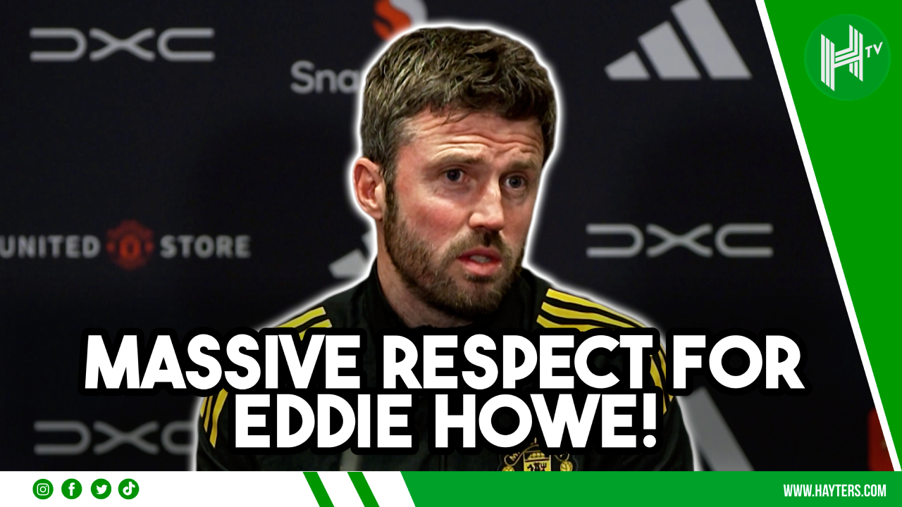 HUGE amount of RESPECT for Eddie Howe | Michael Carrick | Newcastle vs Man United